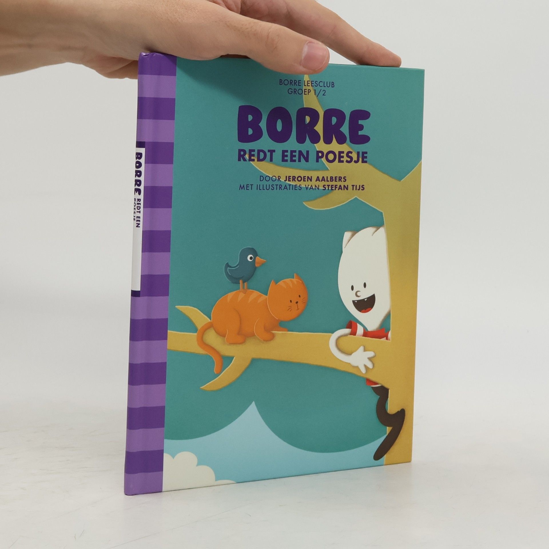 Jeroen Aalbers Borre redt een poesje