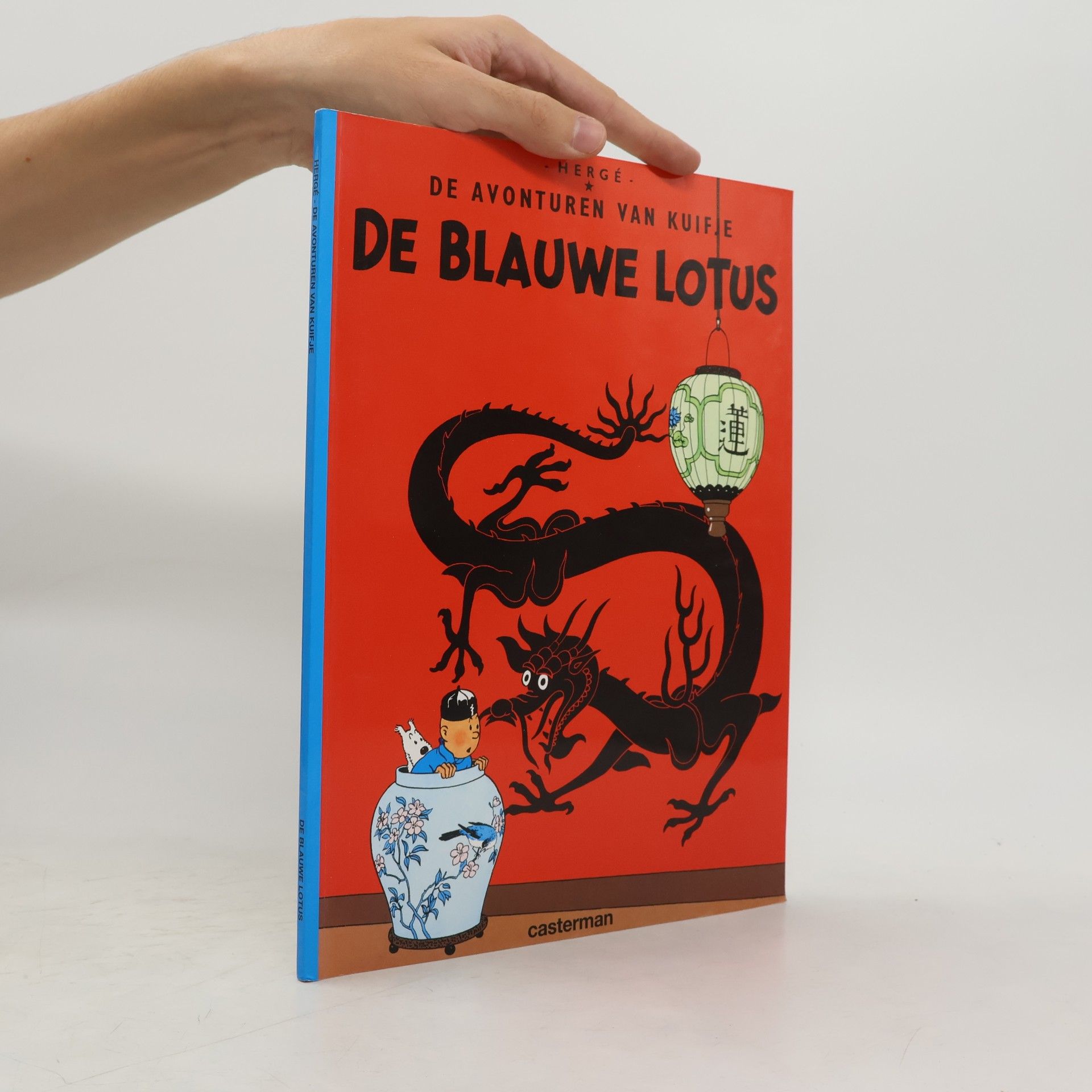 Hergé De Blauwe Lotus