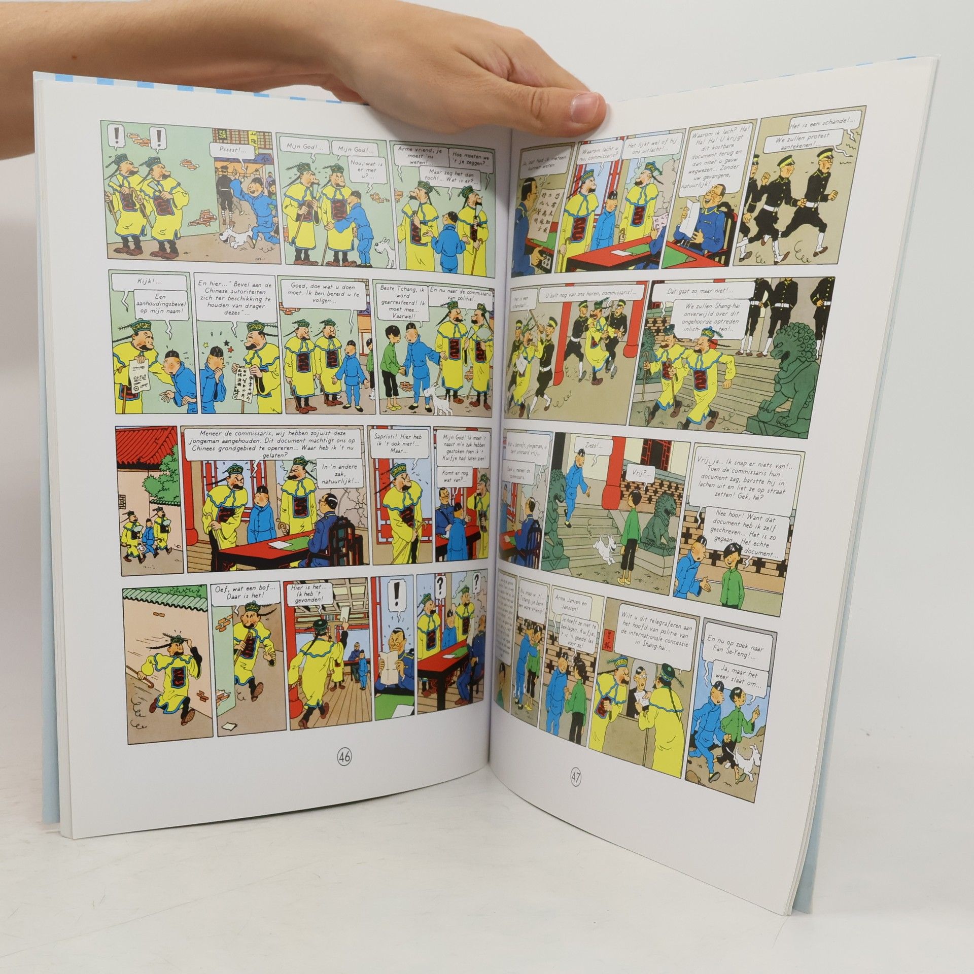 Hergé De Blauwe Lotus