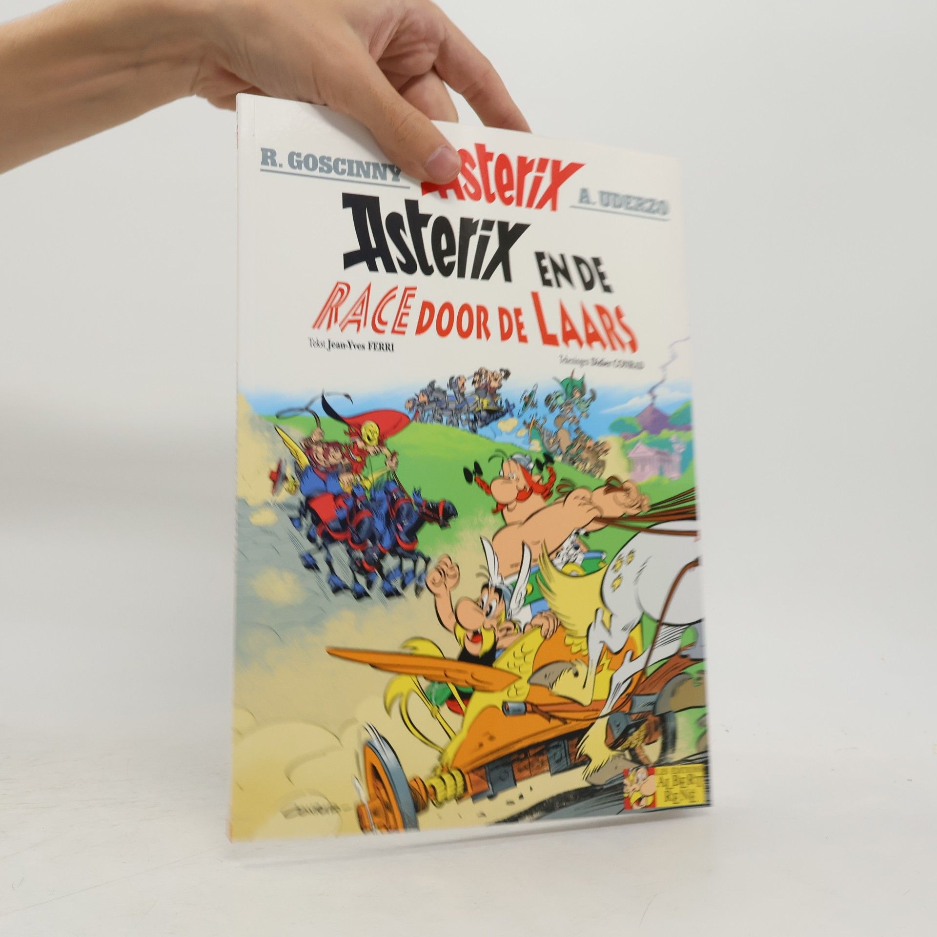 René Goscinny Asterix en de Race door de Laars