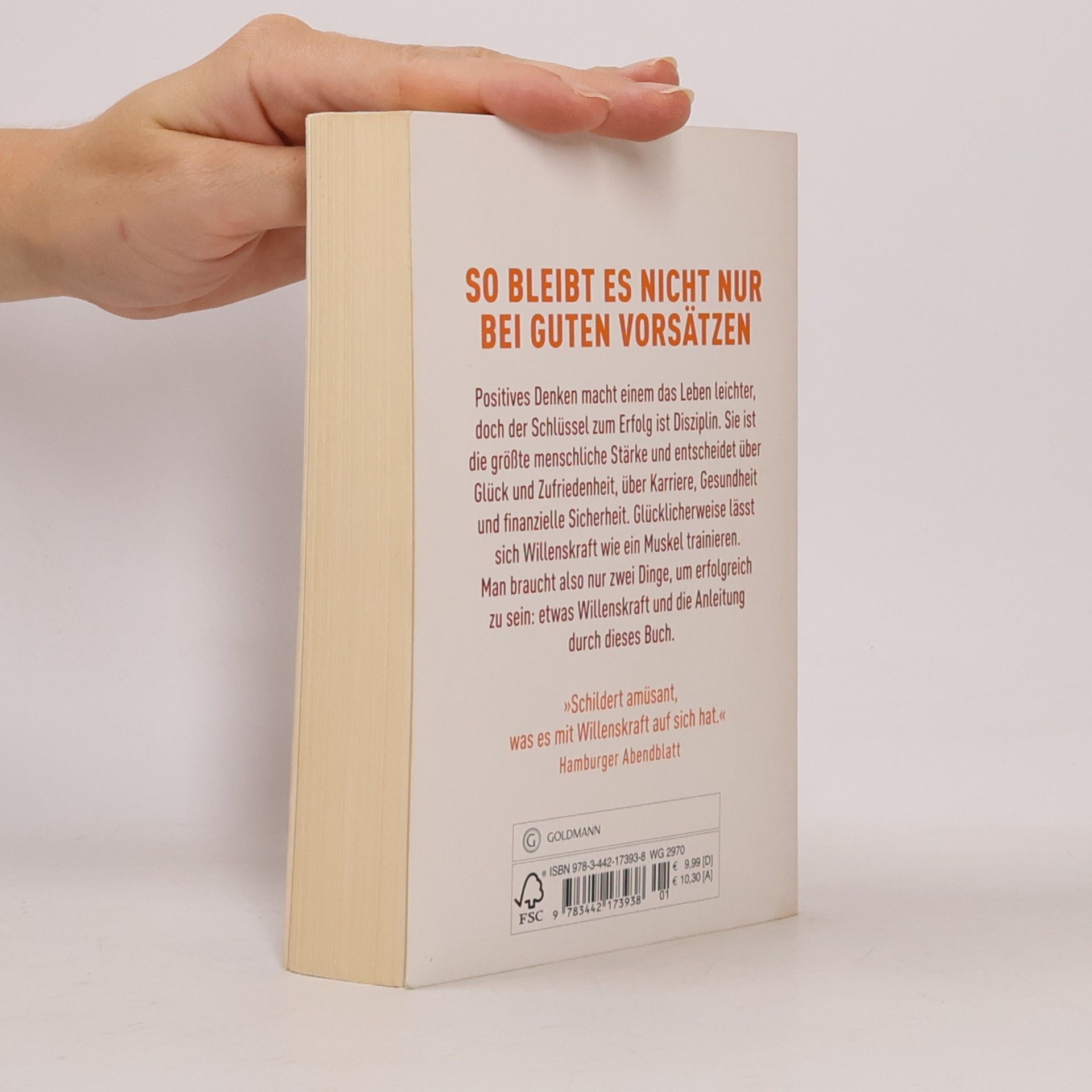 John Tierney Die Macht der Disziplin