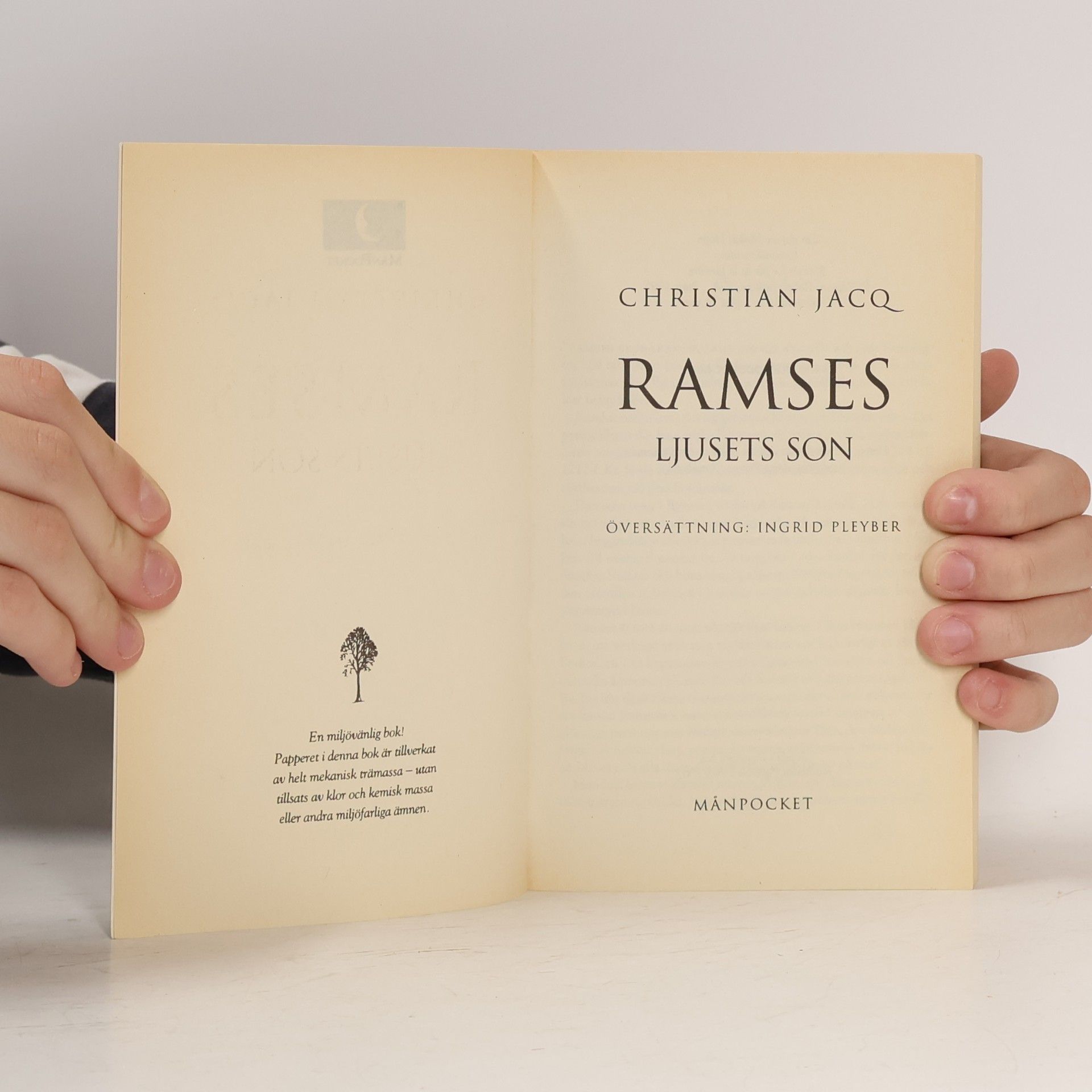 Christian Jacq Ramses Ljusets Son