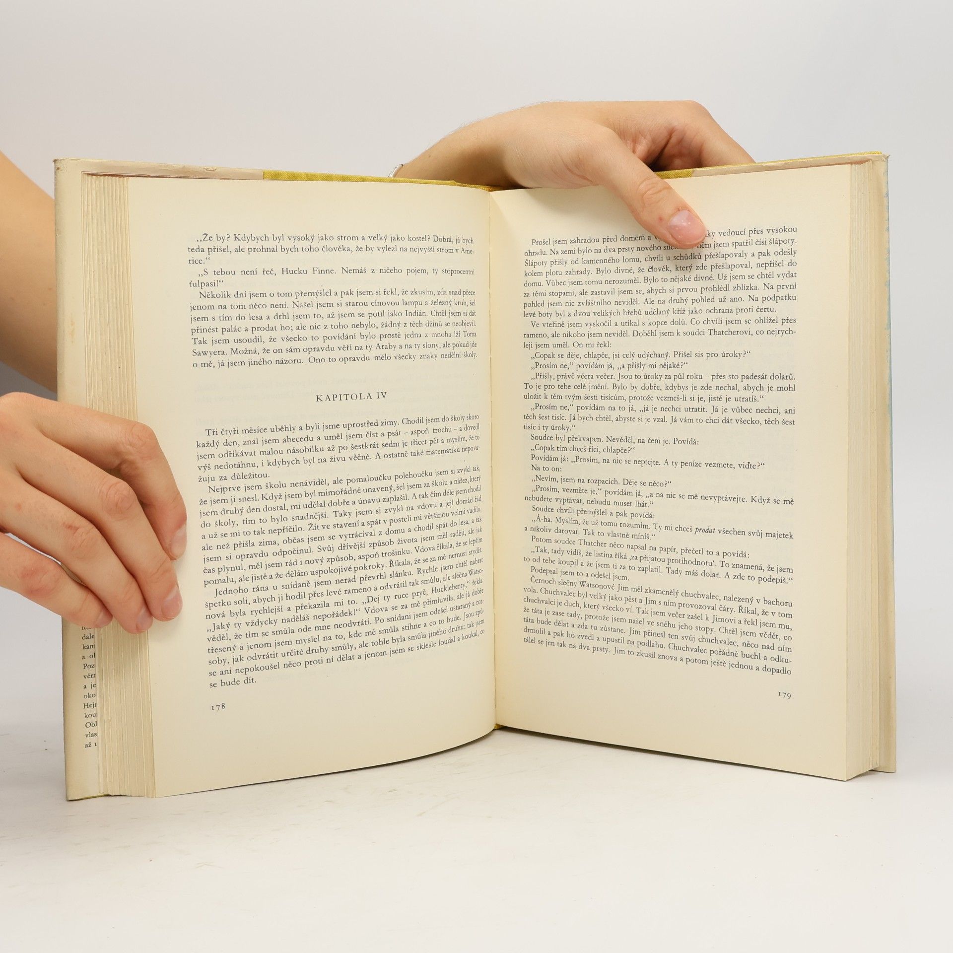 Mark Twain Dobrodružství Toma Sawyera a Huckleberryho Finna