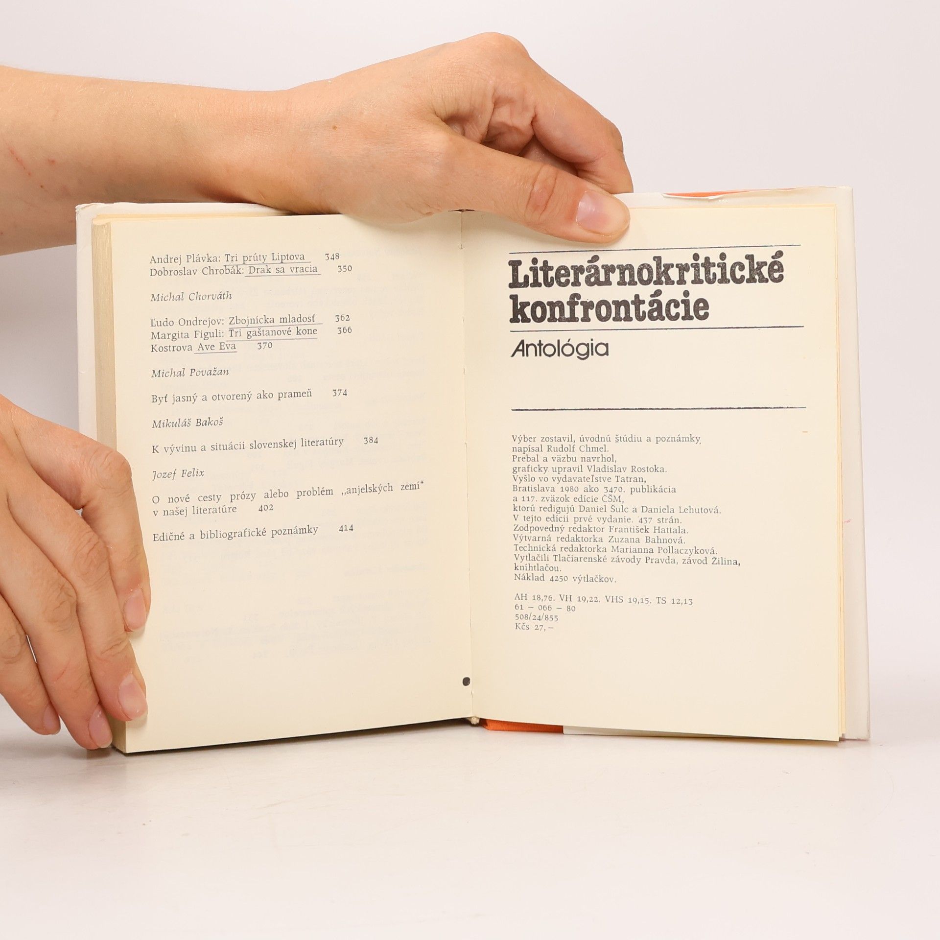 Rudolf Chmel Literárnokritické konfrontácie: antológia