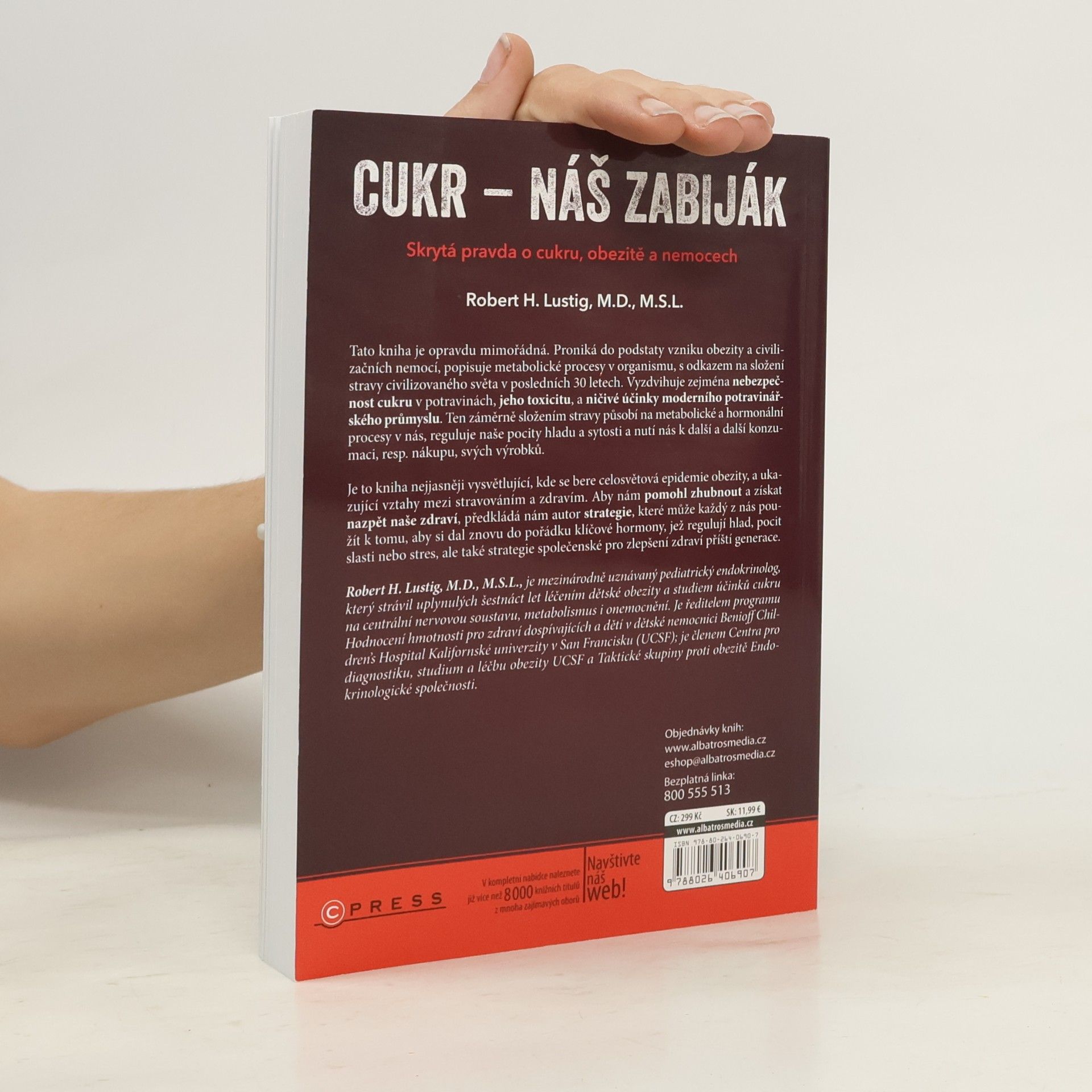 Robert H. Lustig Cukr. Náš zabiják