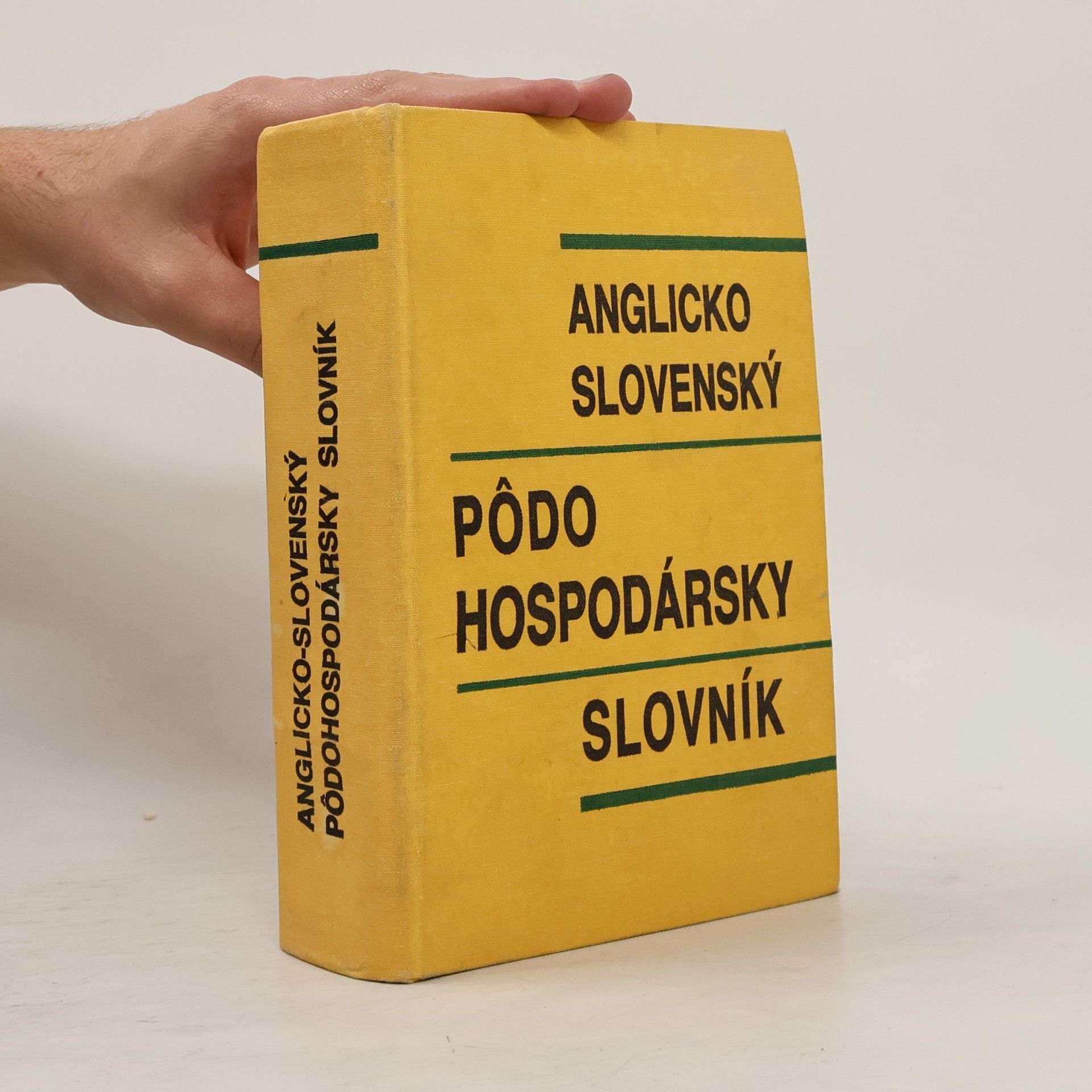 Etela Bártová Anglicko-slovenský pôdohospodárský slovník