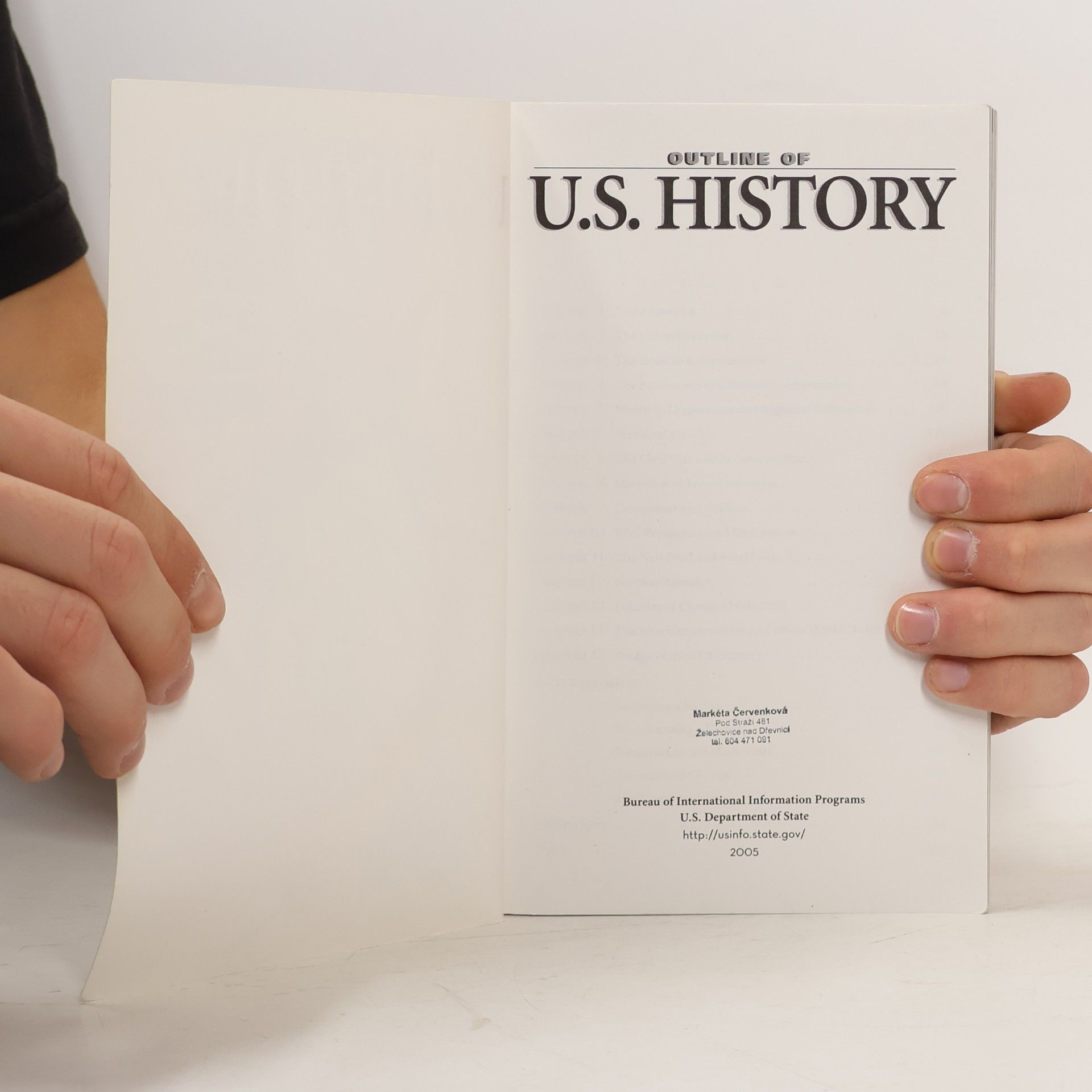Autorenkollektiv Outline of U.S. History
