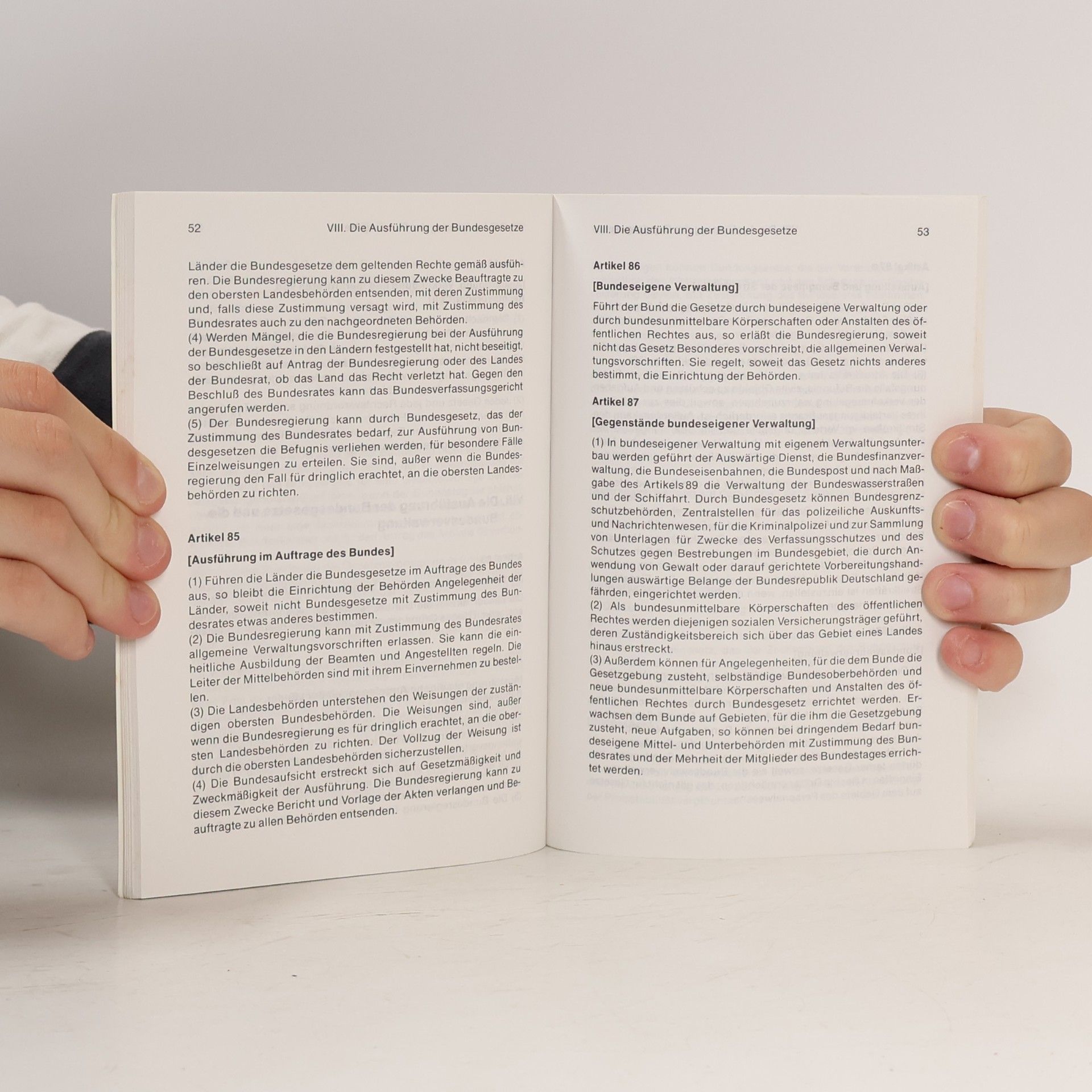 Various authors Grundgesetz für die Bundesrepublik Deutschland