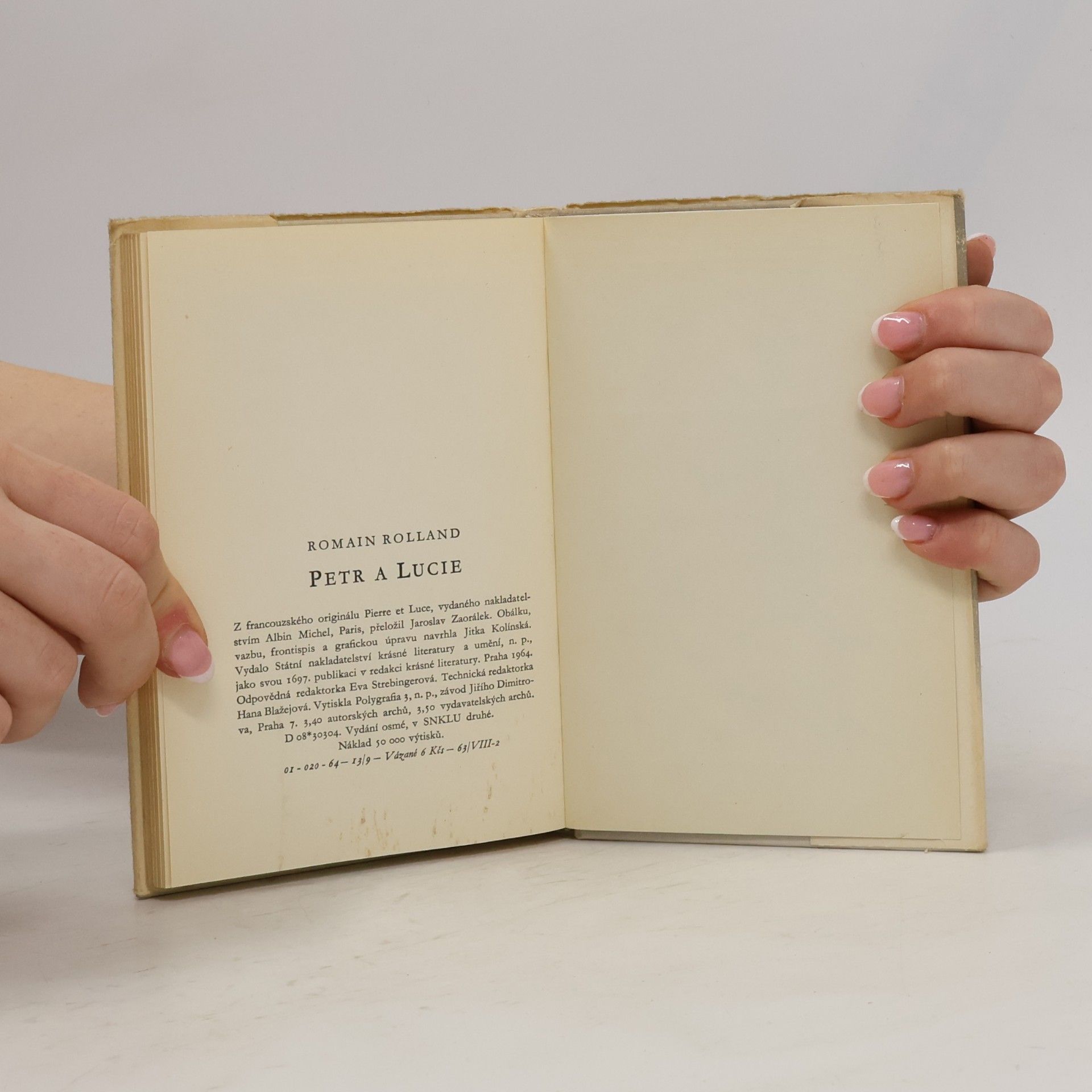 Romain Rolland Petr a Lucie