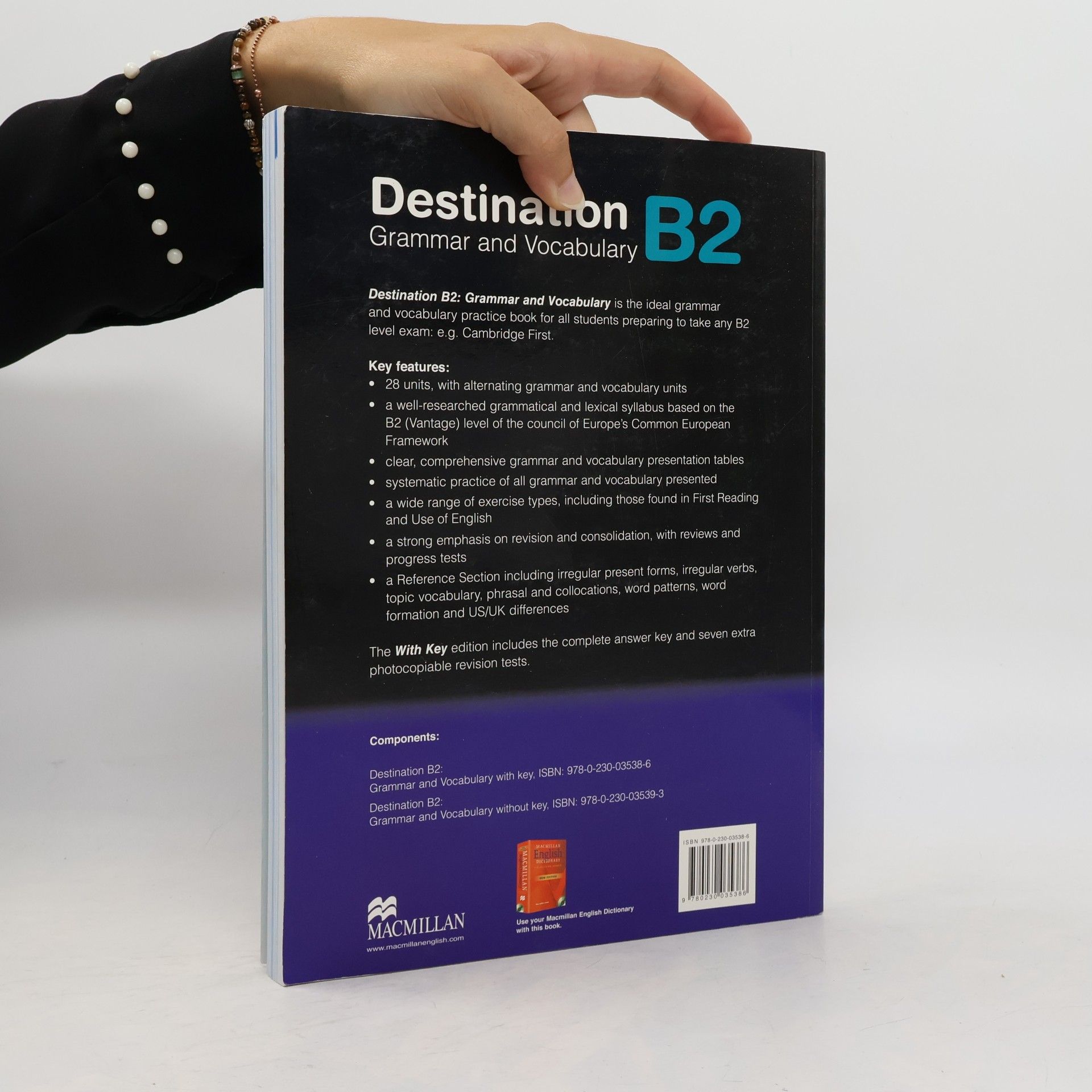 Malcolm Mann Destination B2 : grammar & vocabulary with answer key