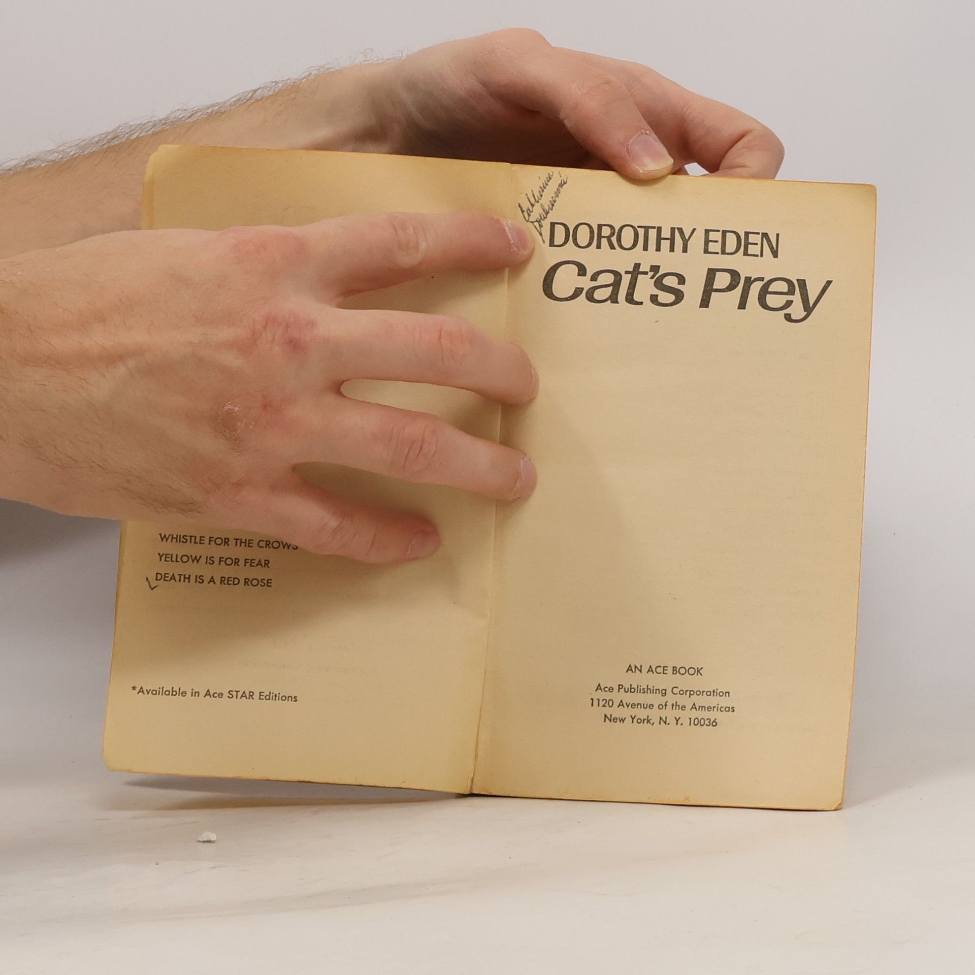 Dorothy Eden Cat's Prey