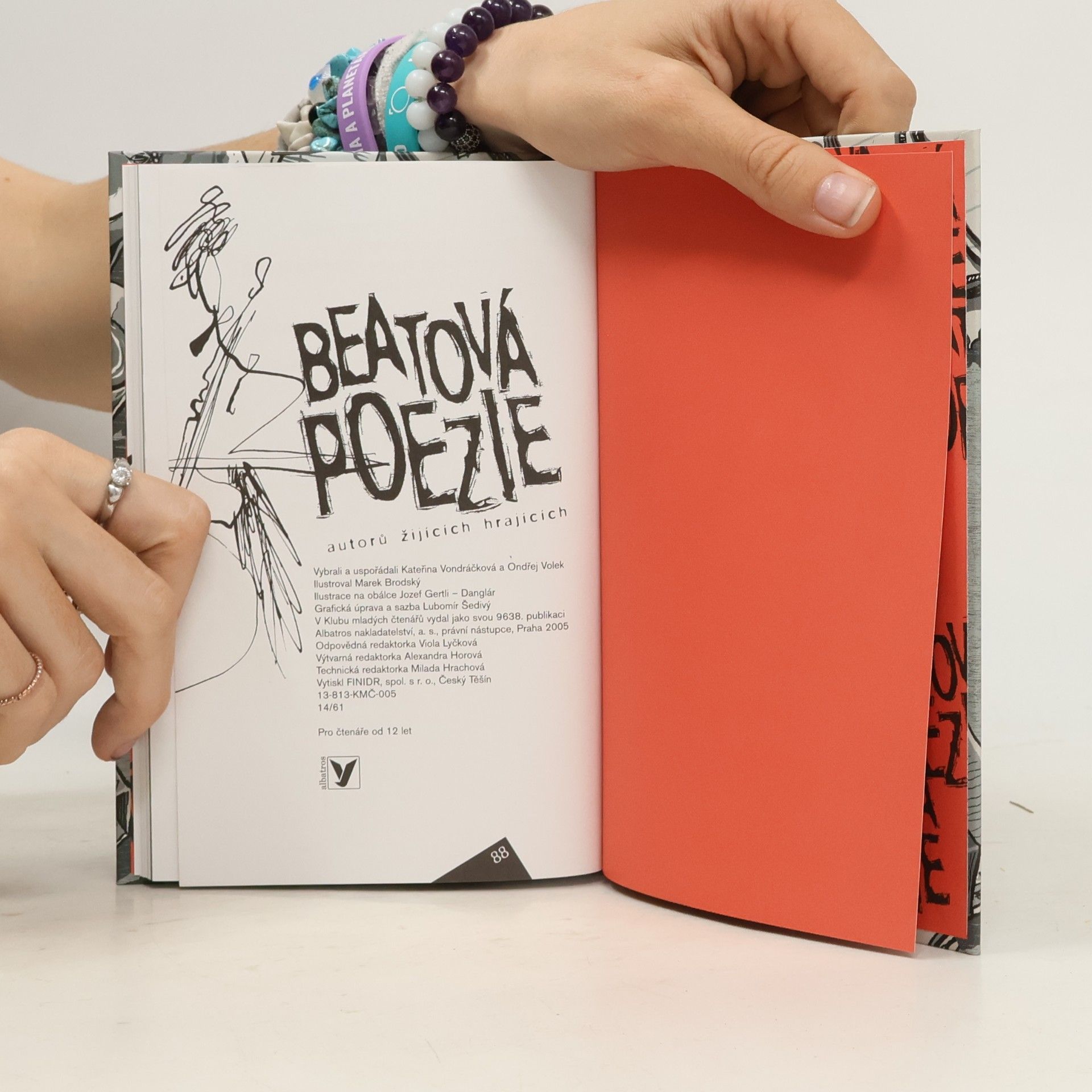 Kateřina Vondráčková Beatová poezie autorů žijících hrajících