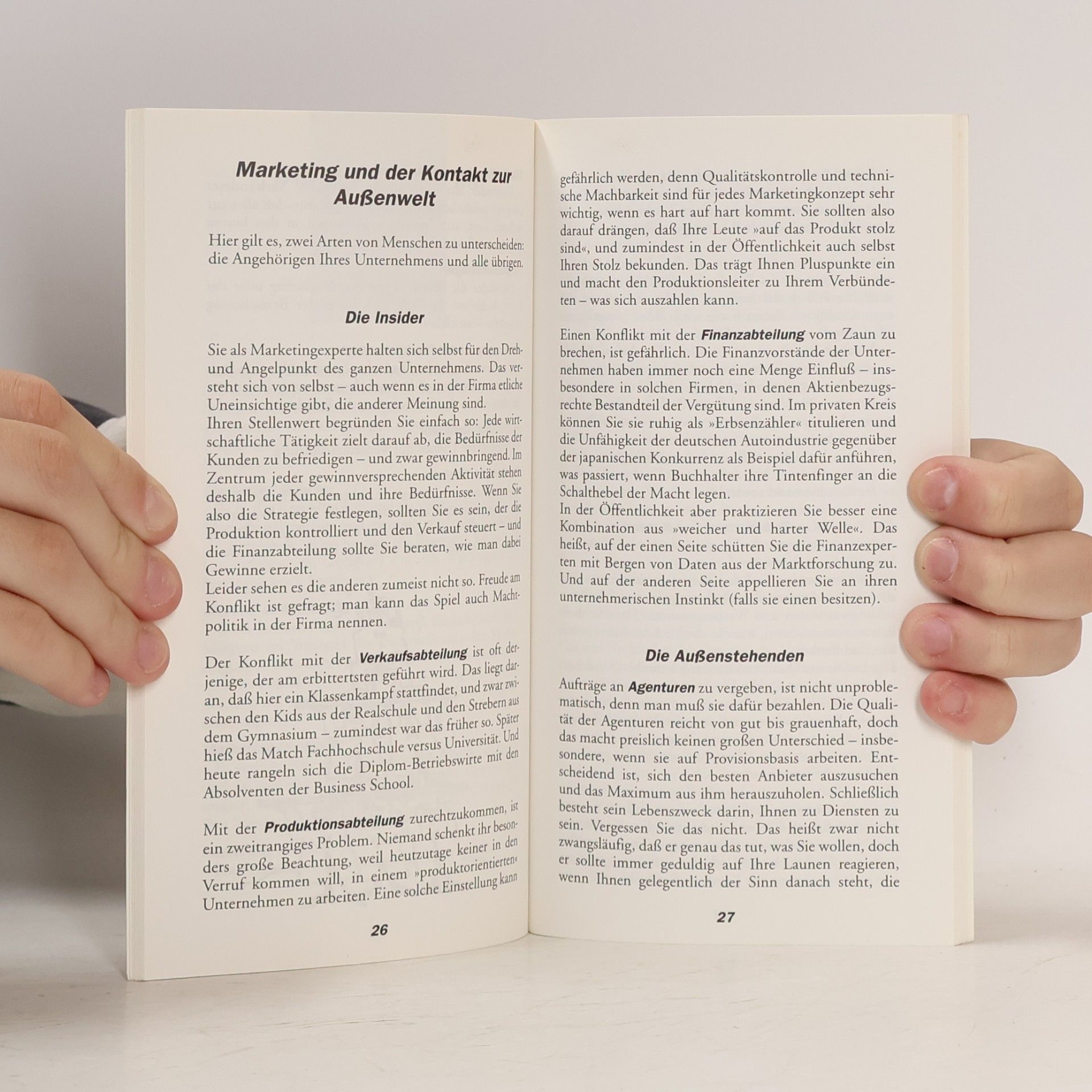 Graham Harding Alles Bluff? Mitreden beim Thema: Marketing