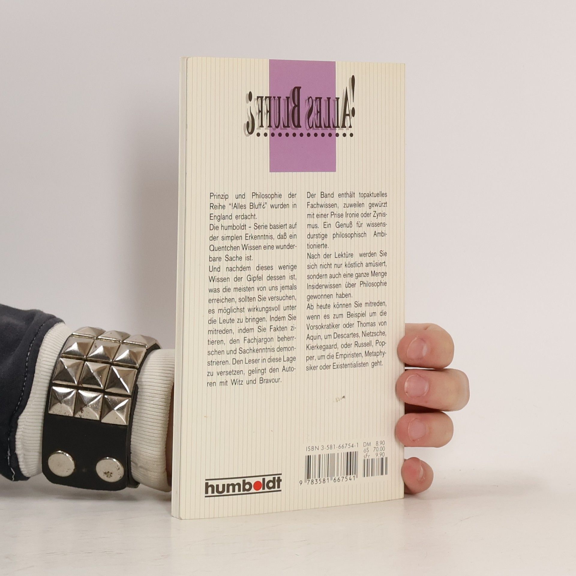 Robert J. Hankinson Alles Bluff? Mitreden beim Thema: Philosophie