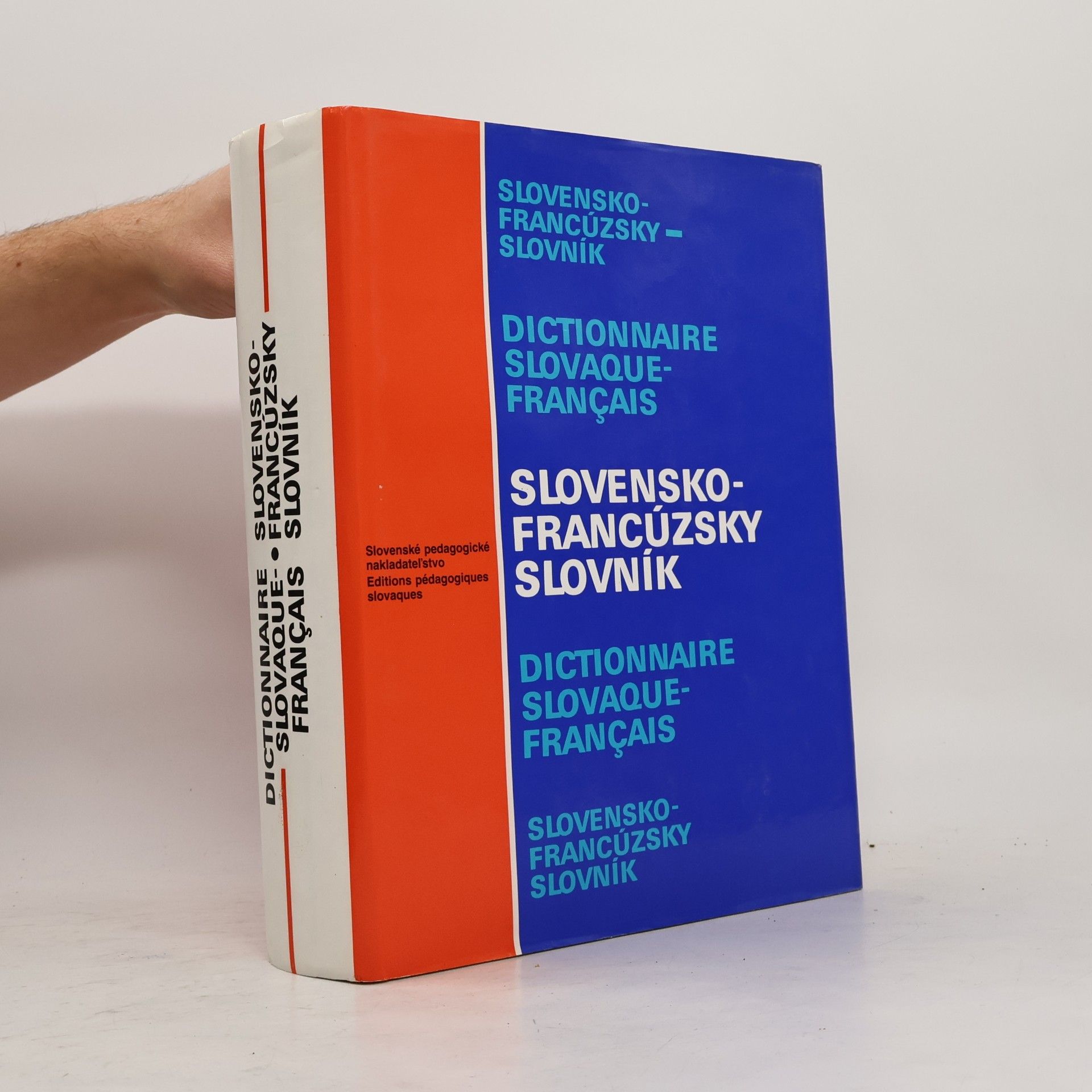 Jozef Škultéty Slovensko-francúzsky slovník. Dictionnaire slovaque-français