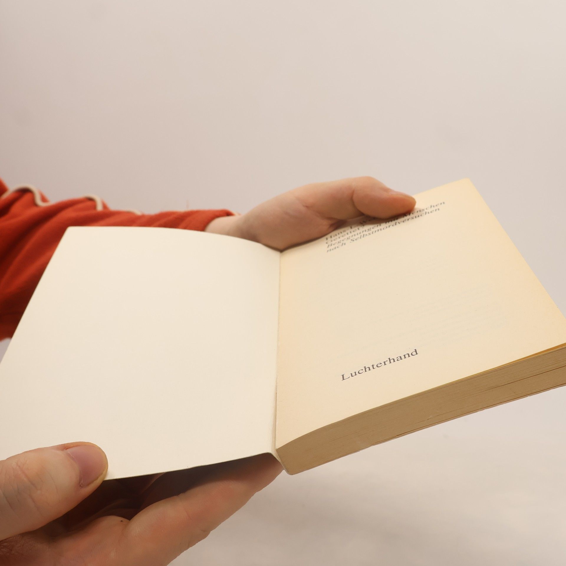 Hans Wedler Sammlung Luchterhand - 239: Gerettet?