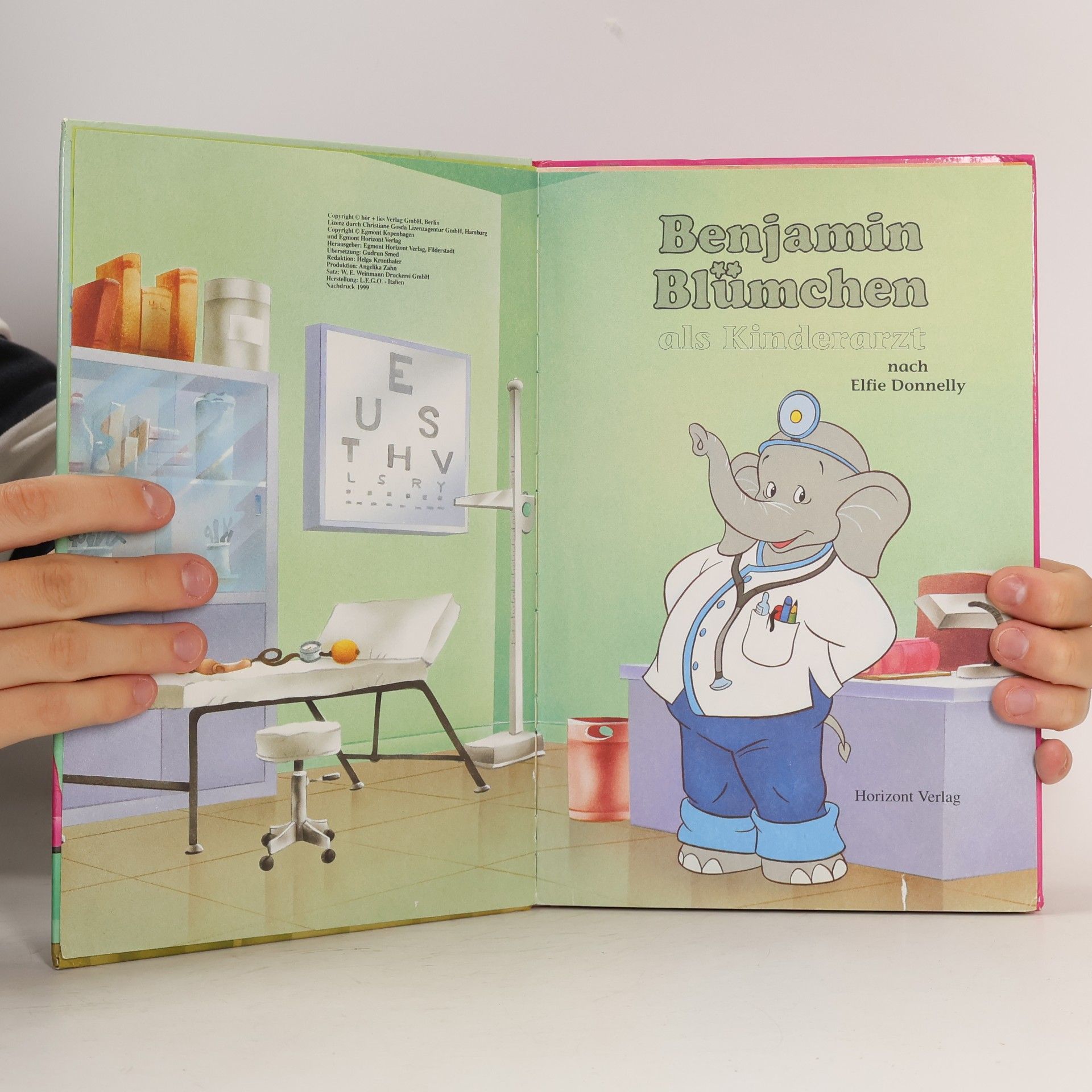 Gudrun Smed-Puknatis Benjamin Blümchen als Kinderarzt