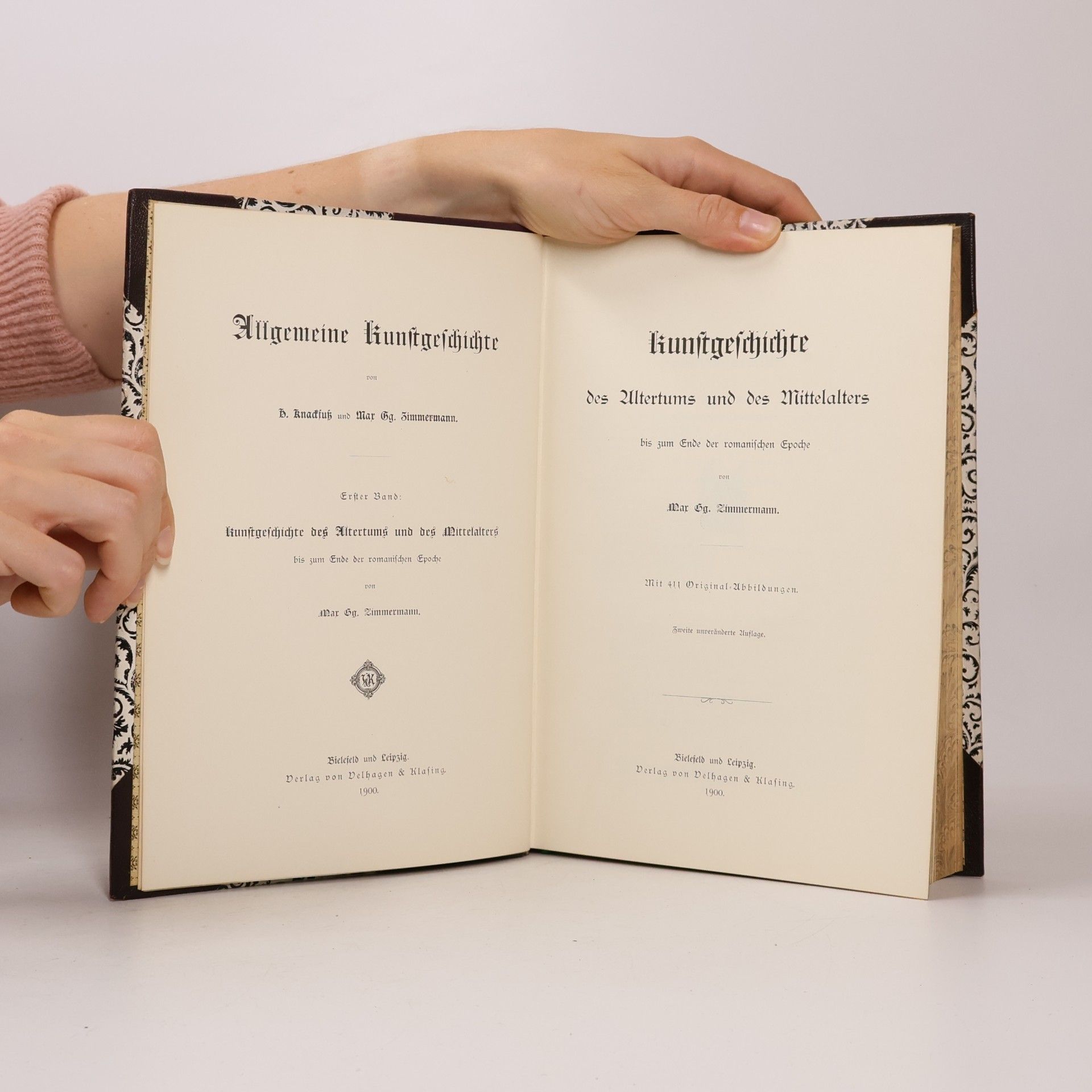 Gg. Zimmermann Allgemeine Kunstgeschichte 1