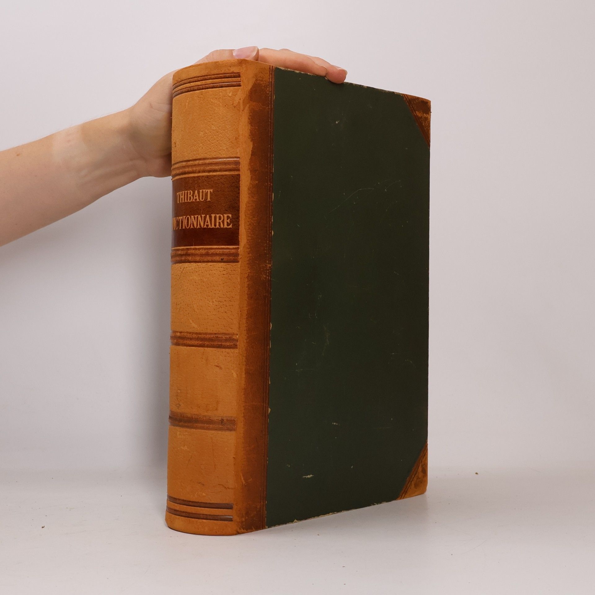 M. A. Thibaut Dictionnaire. Wörterbuch
