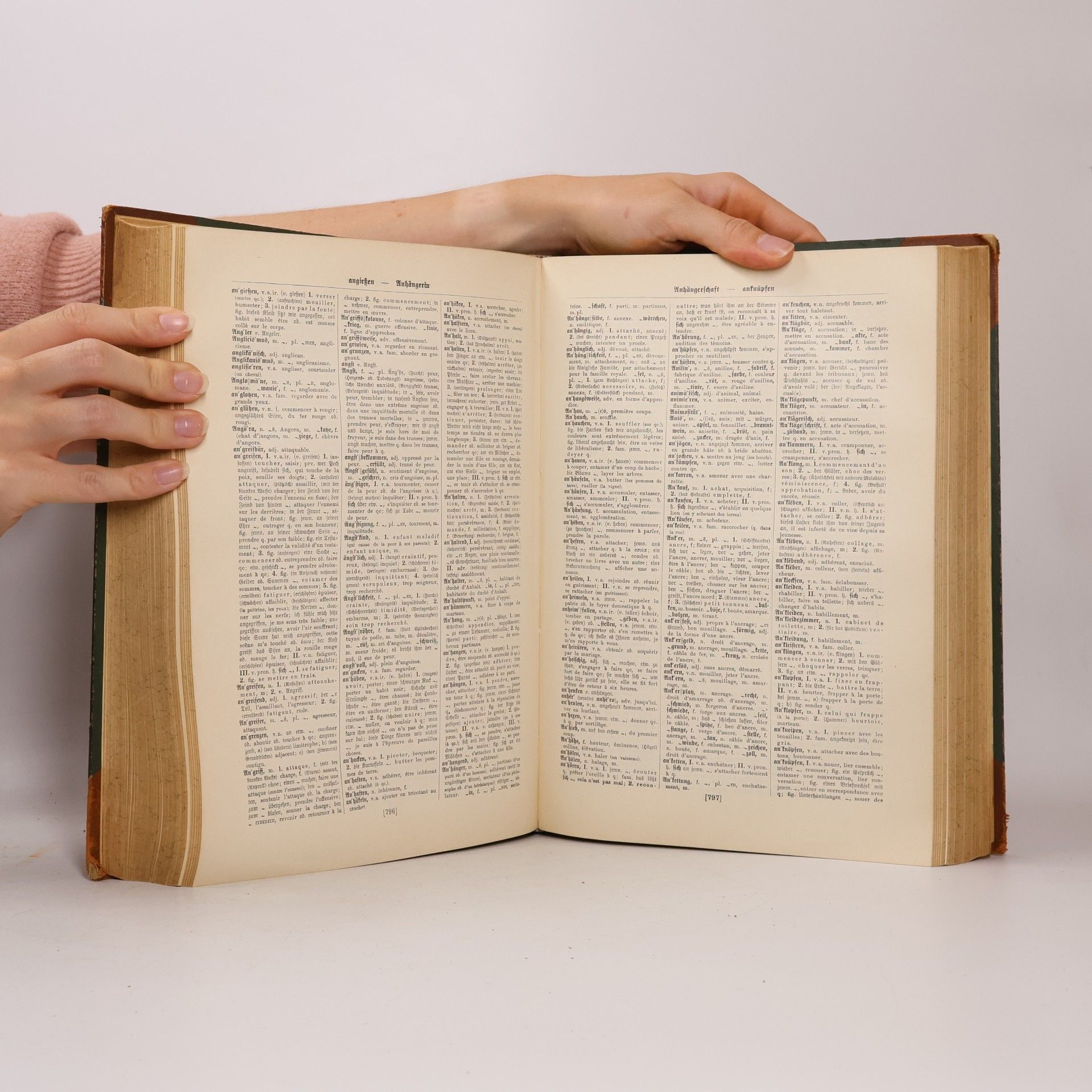 M. A. Thibaut Dictionnaire. Wörterbuch