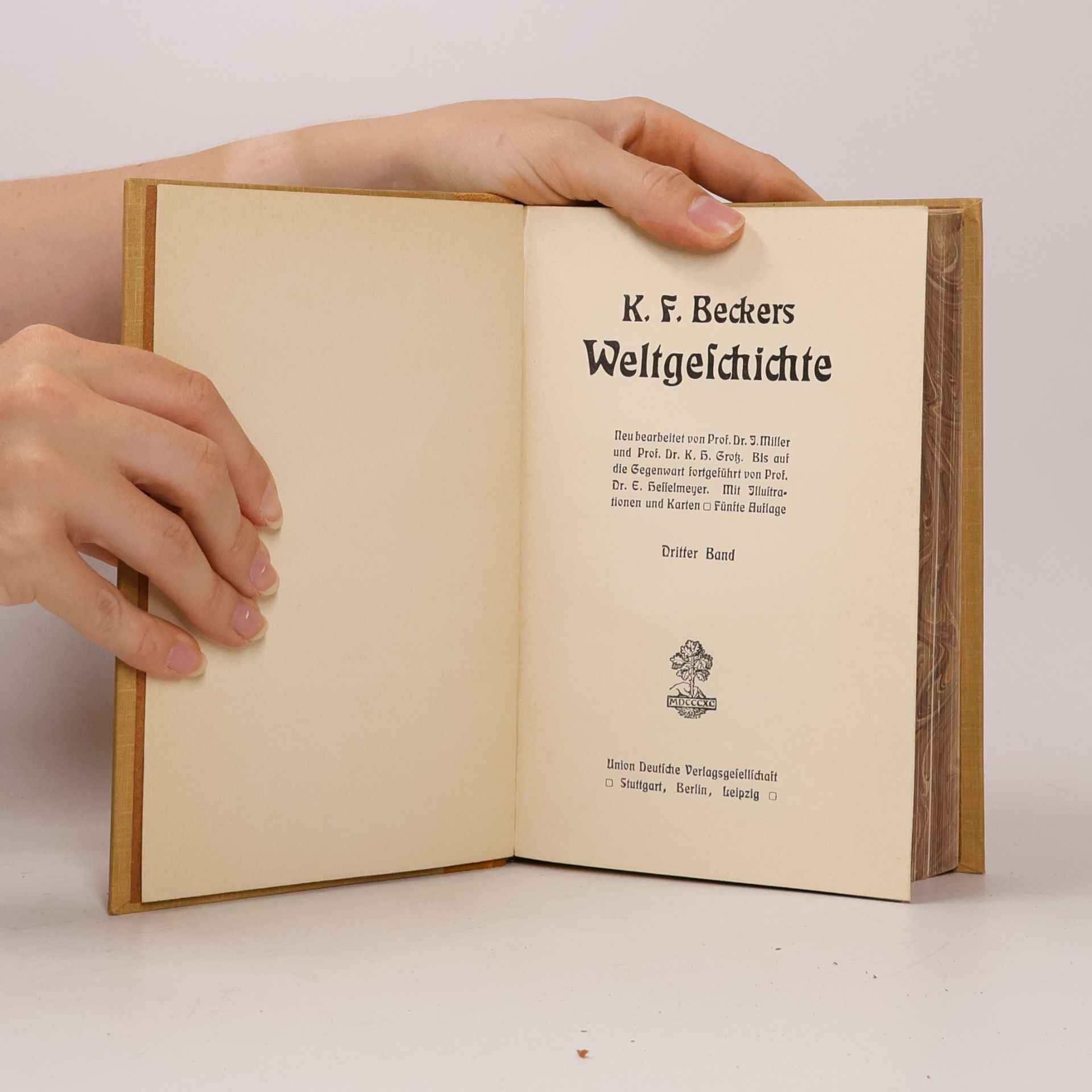 K. F. Beckers Beckers Weltgeschichte 3-4