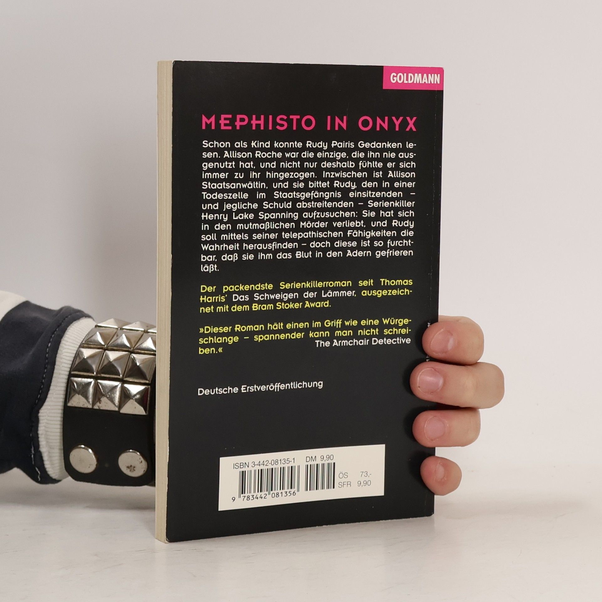 Harlan Ellison Mephisto in Onyx. Roman - Ausgezeichnet mit dem Bram-Stoker-Award