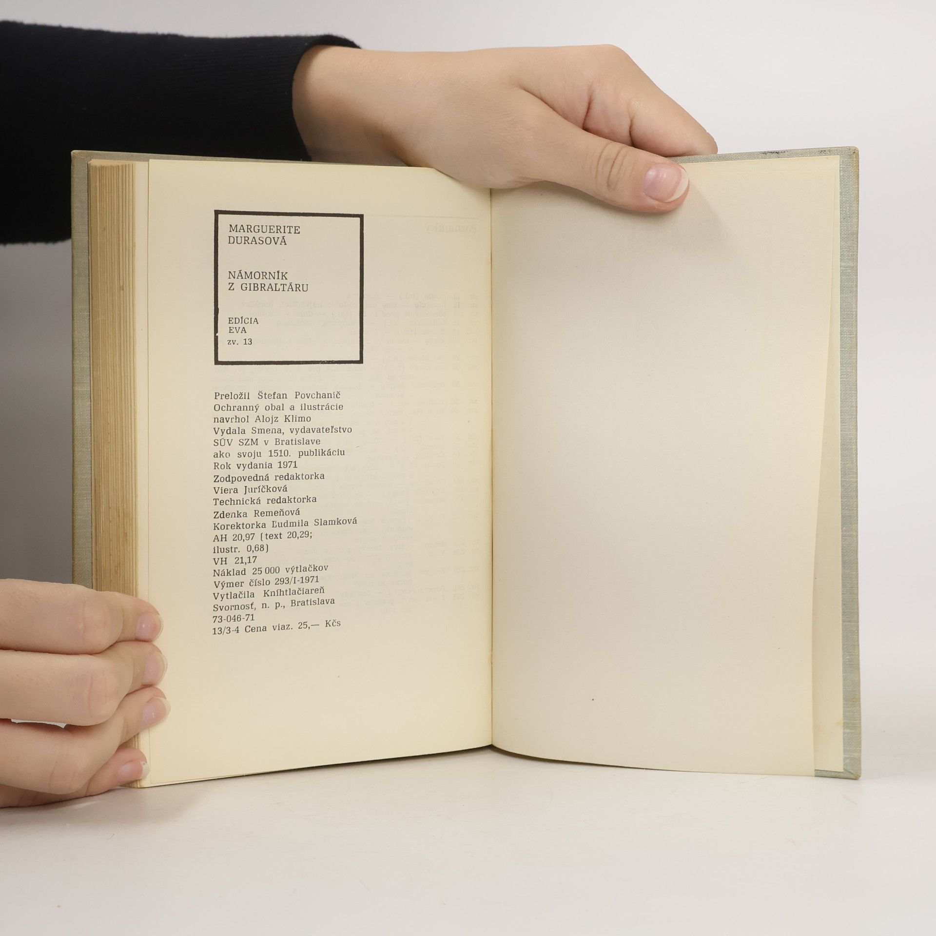 Marguerite Duras Námorník z Gibraltáru
