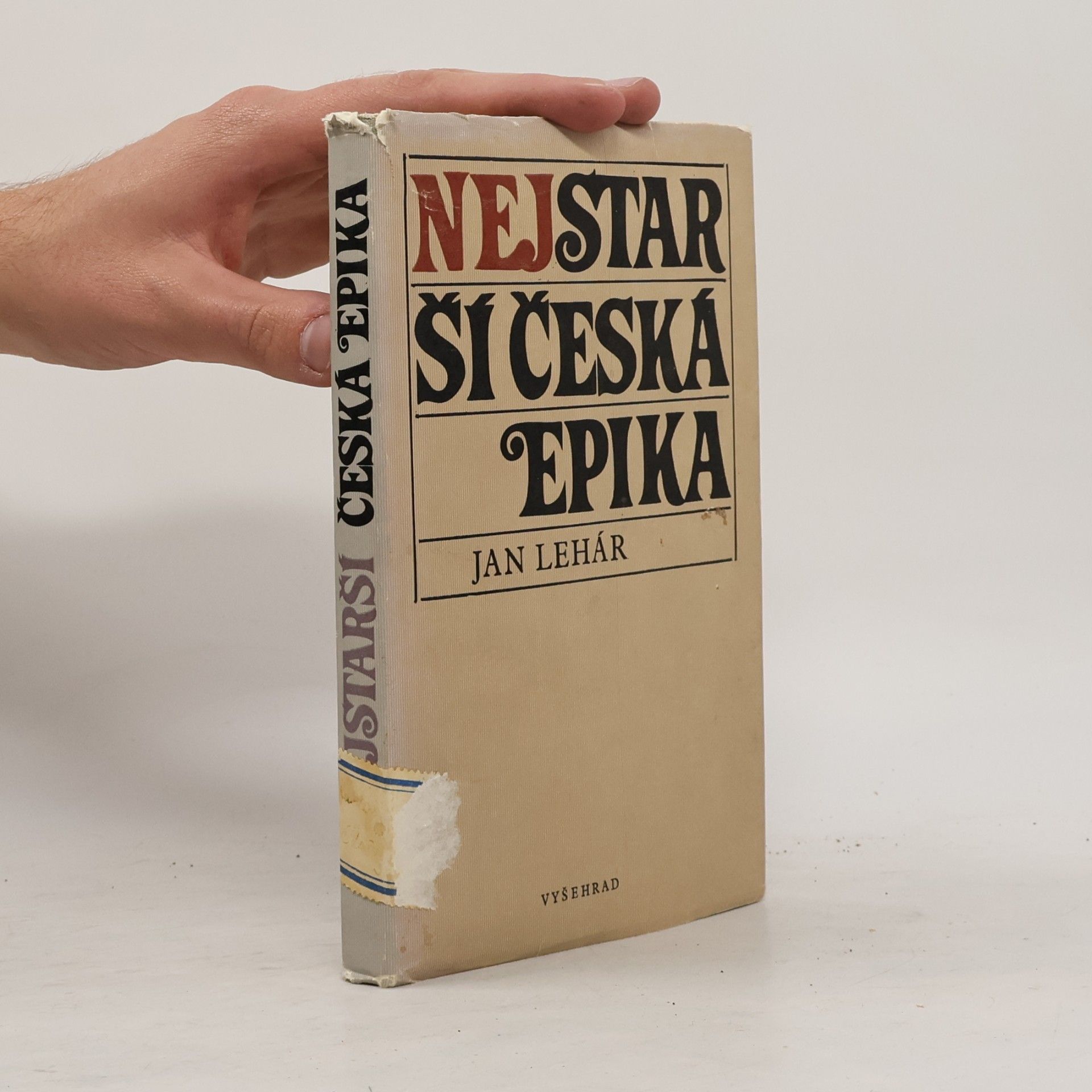 Jan Lehár Nejstarší česká epika