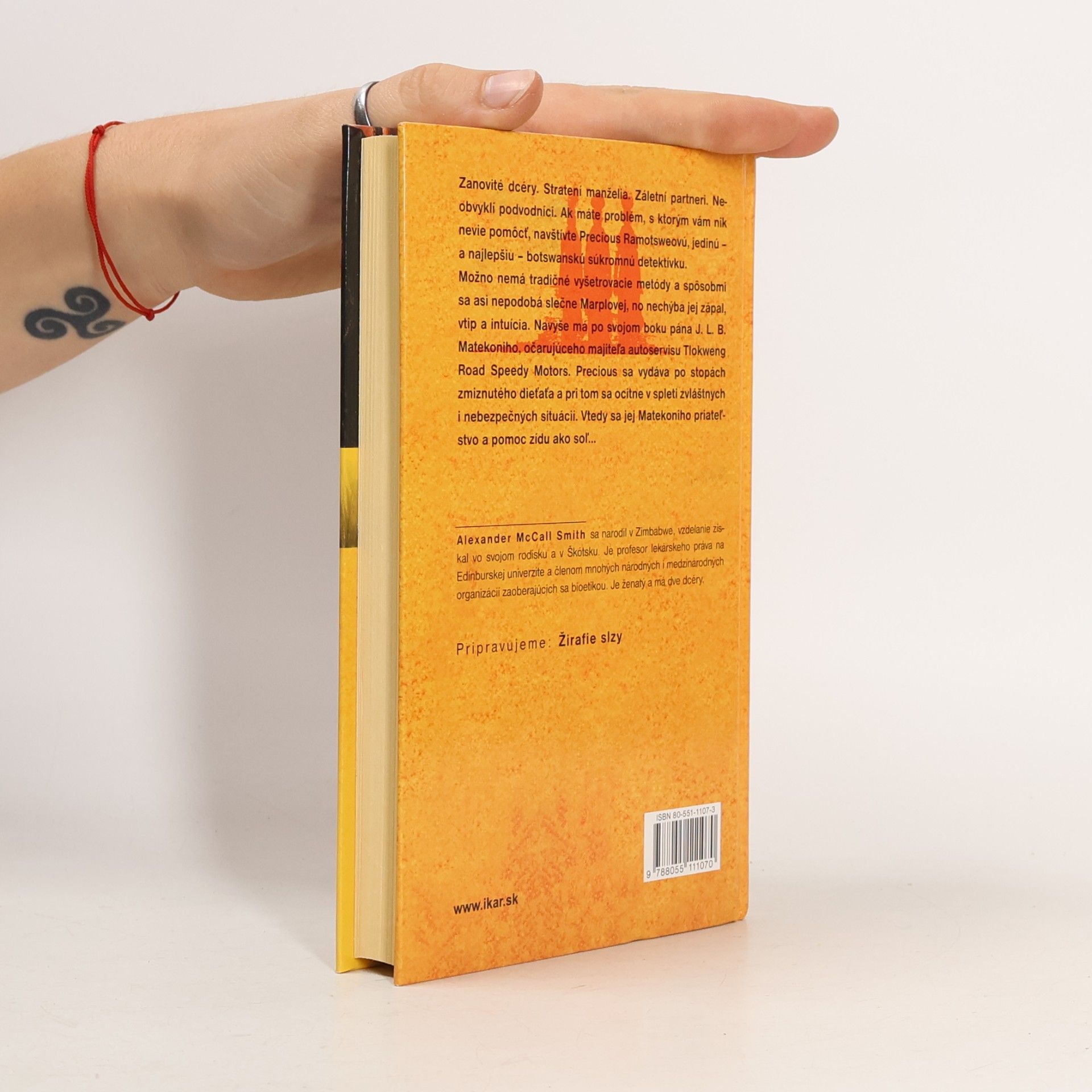 Alexander McCall Smith 1. ženská detektívna kancelária