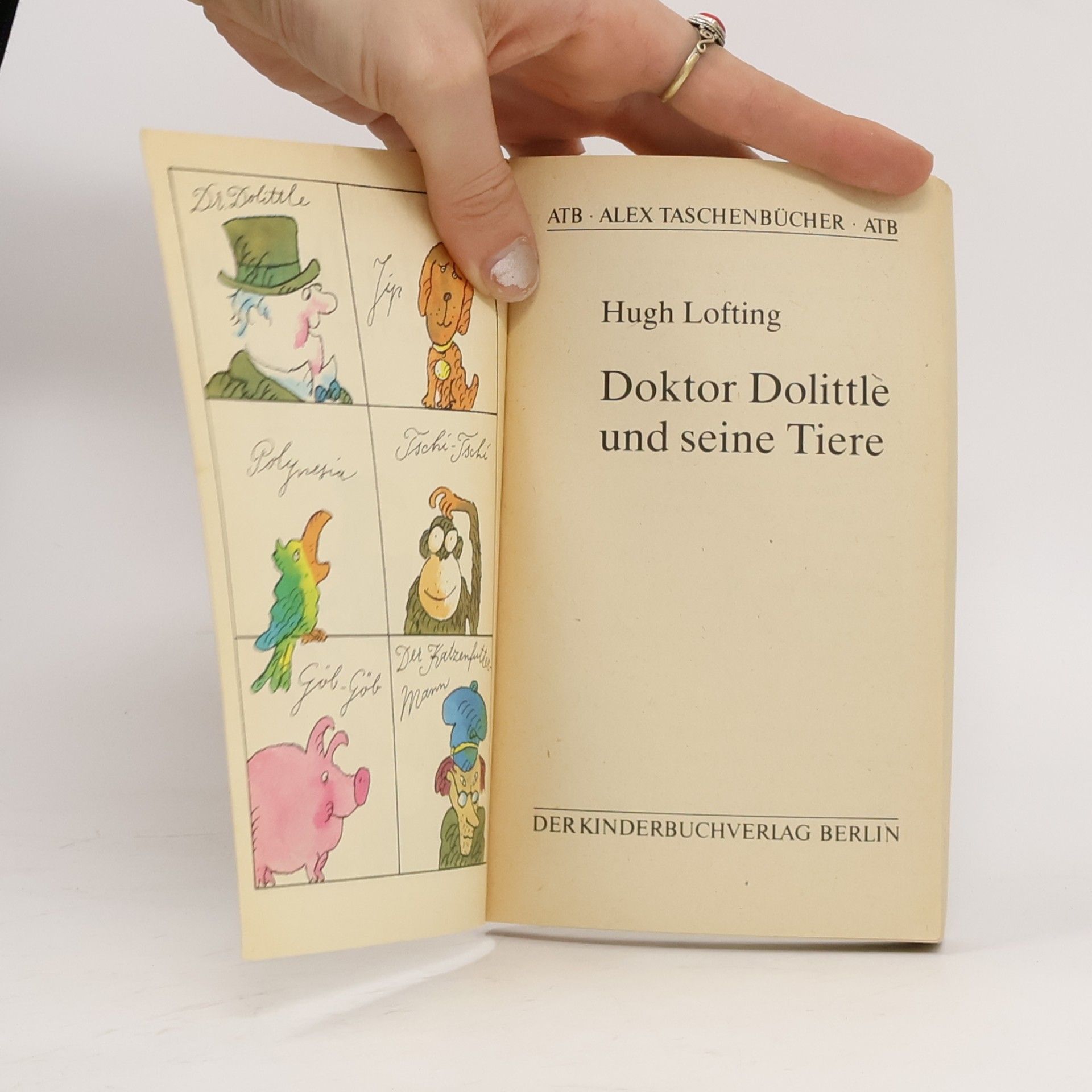 Hugh Lofting Doktor Dolittle und seine Tiere