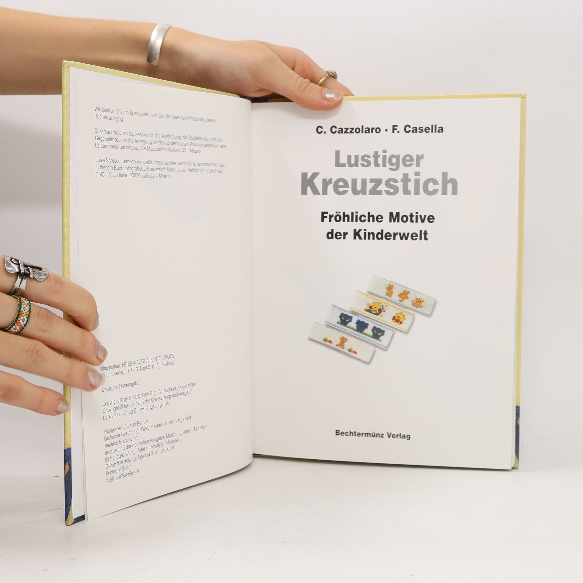 Carla Cazzolaro Lustiger Kreuzstich