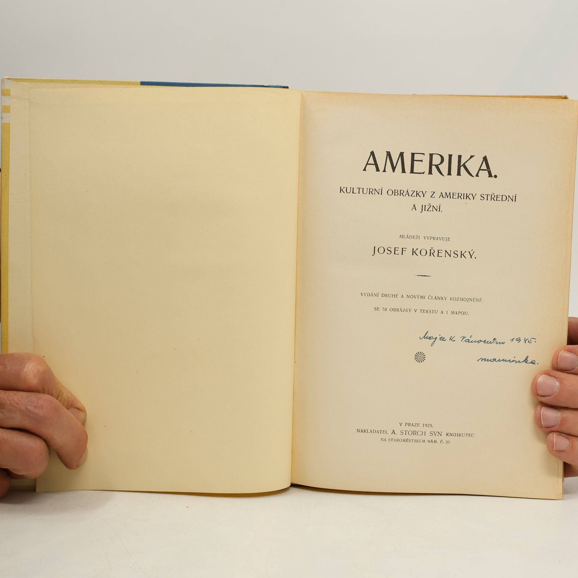 Josef Kořenský Amerika