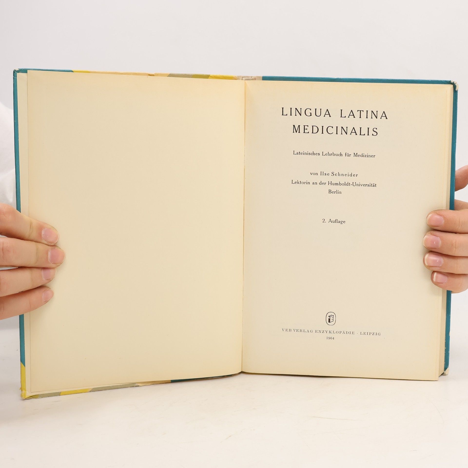 Ilse Schneider Lingua Latina medicinalis
