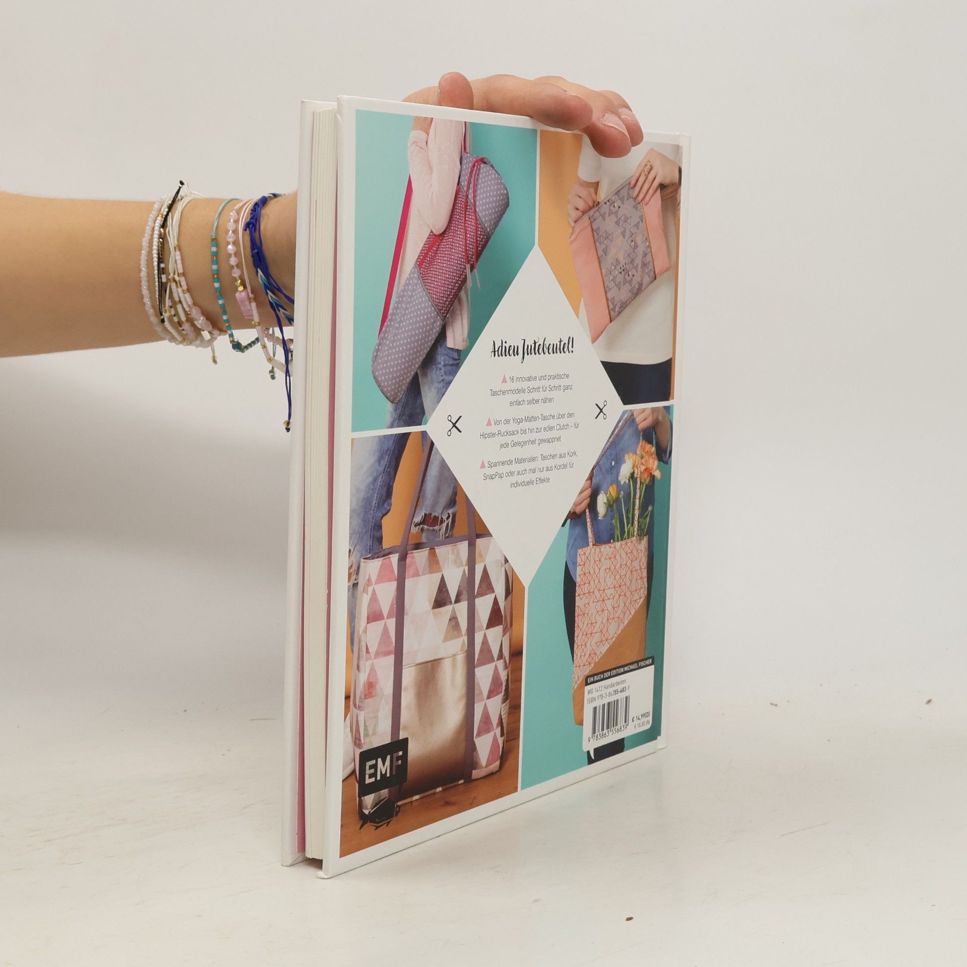 Fadenschein 1 Frau 16 Taschen