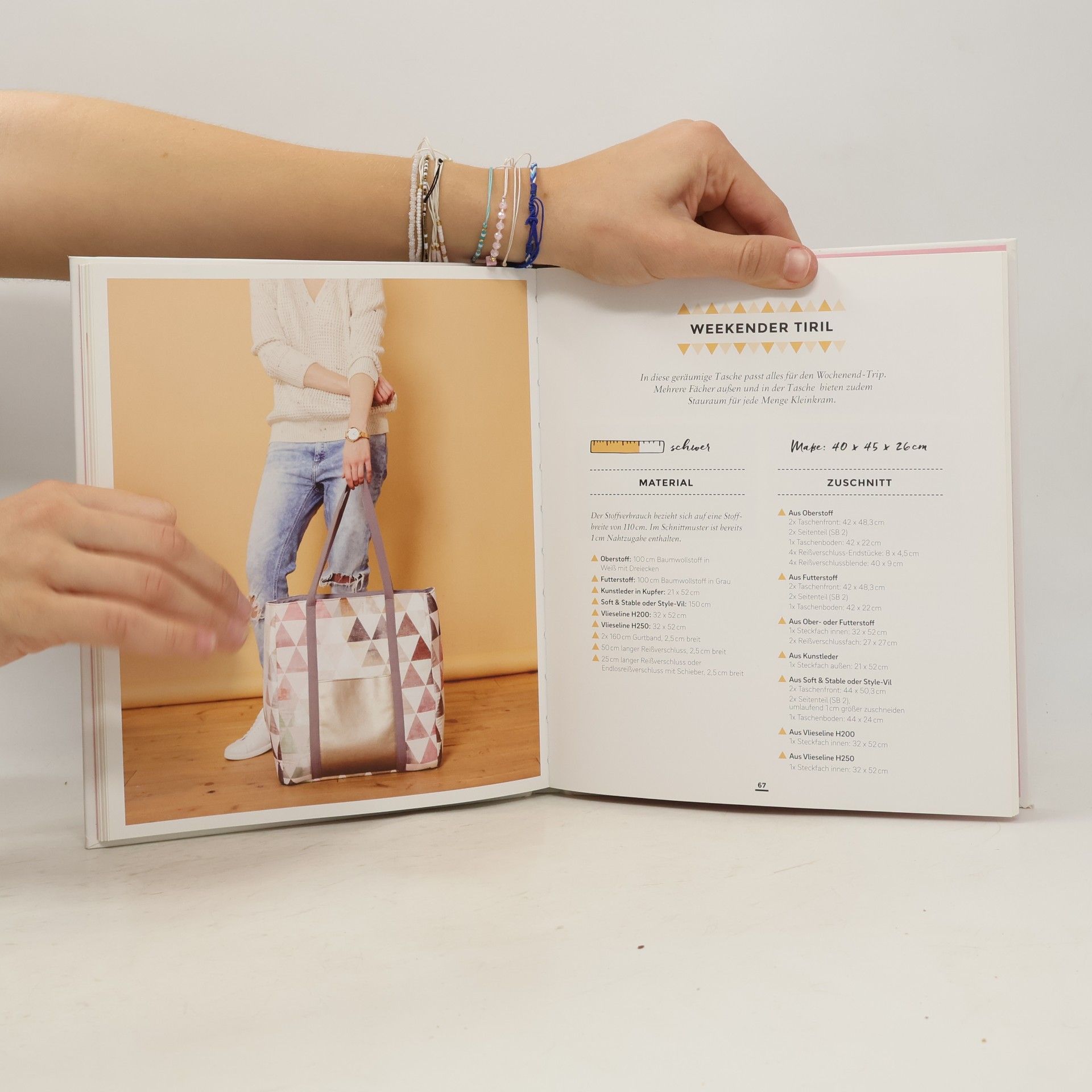 Fadenschein 1 Frau 16 Taschen
