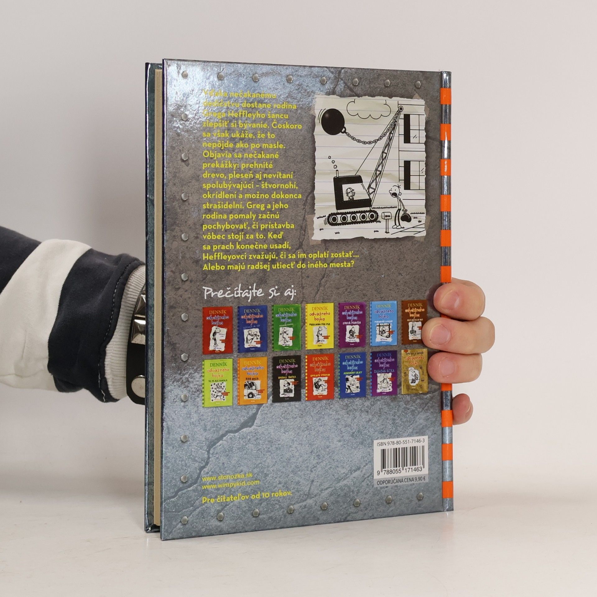 Jeff Kinney Denník odvážneho bojka 14. Na spadnutie