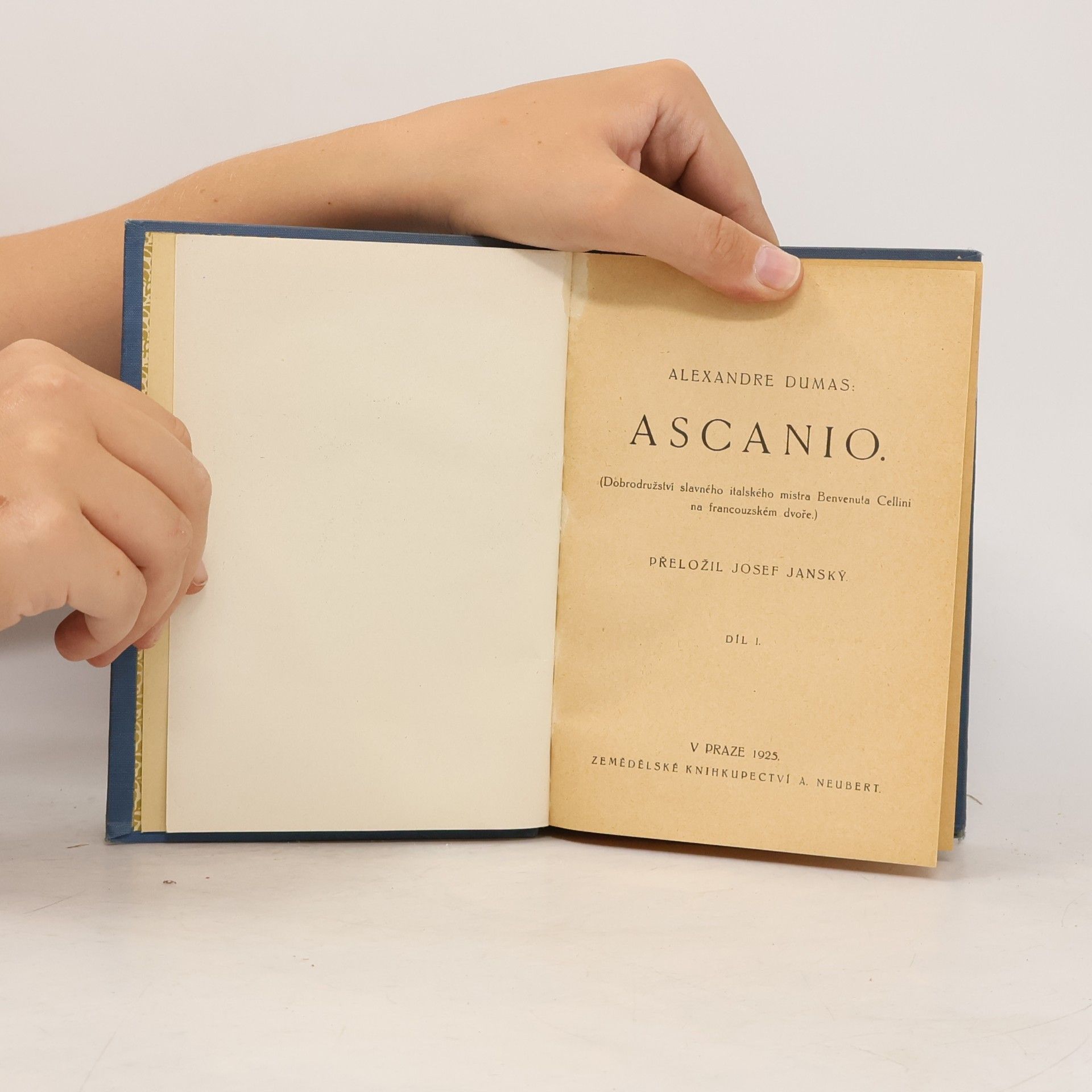 Alexandre Dumas der Ältere Ascanio