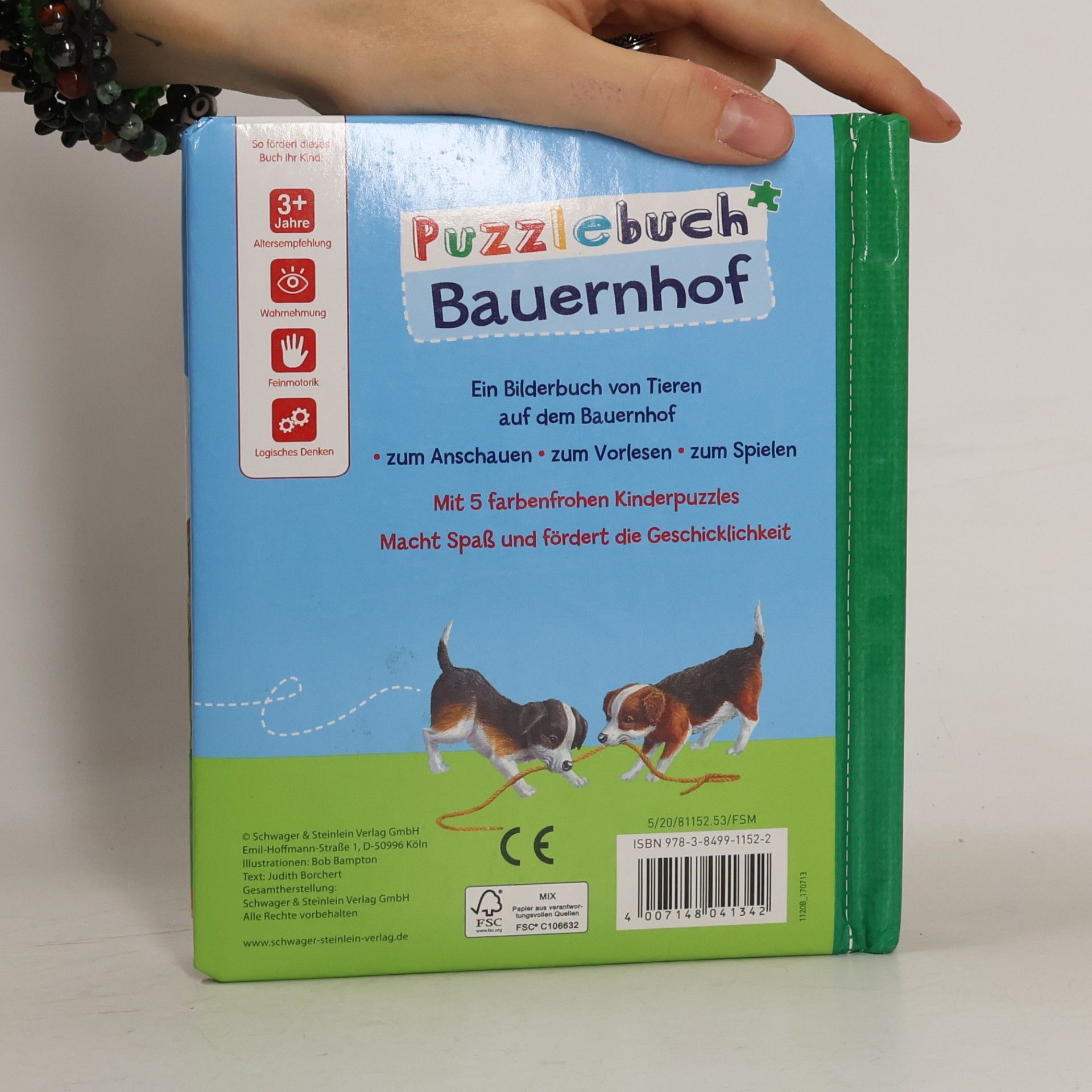 Judith Borchert Puzzlebuch. Bauernhof