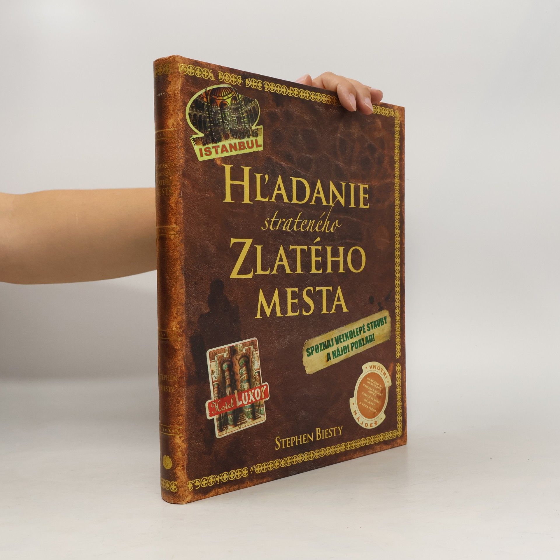 Stephen Biesty Hĺadanie strateného zlatého mesta
