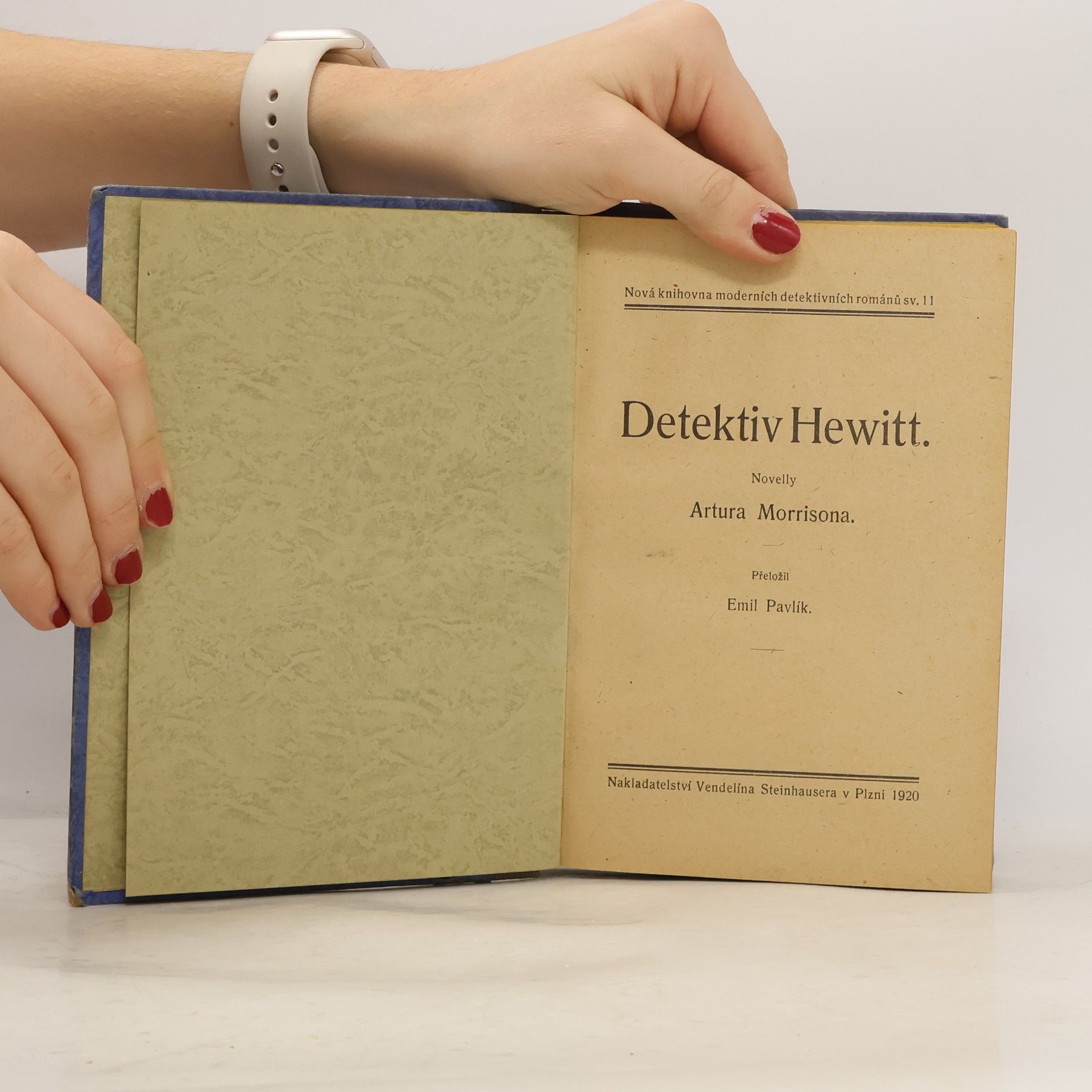Artur Morrison Detektiv Hewitt