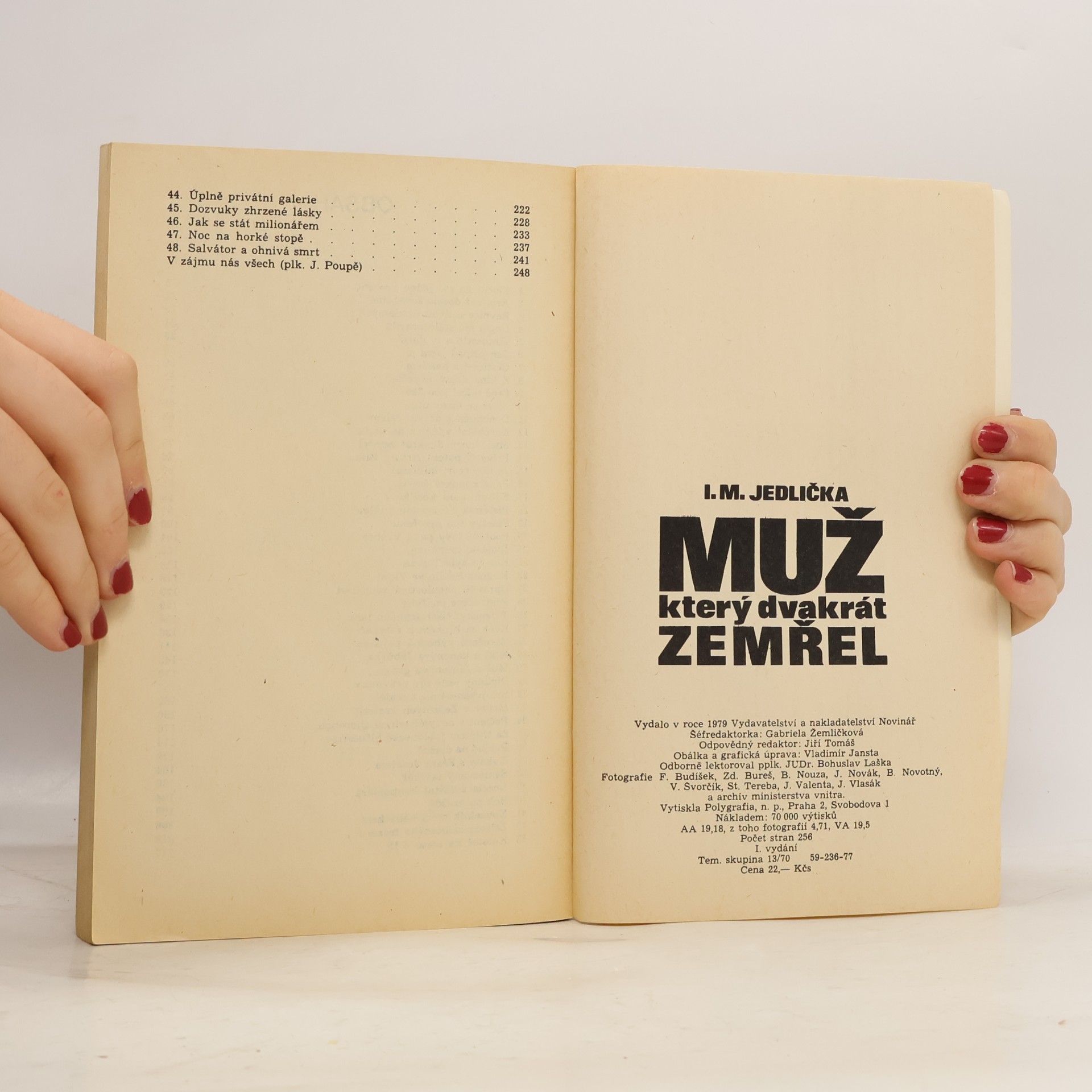 Ivan Milan Jedlička Muž, který dvakrát zemřel