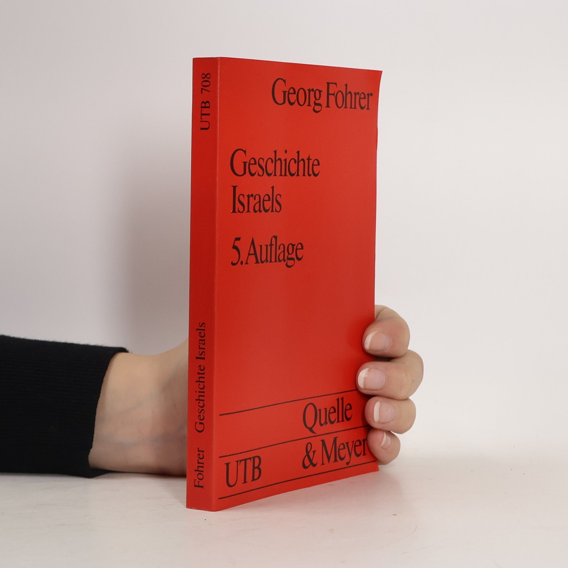 Georg Fohrer Geschichte Israels
