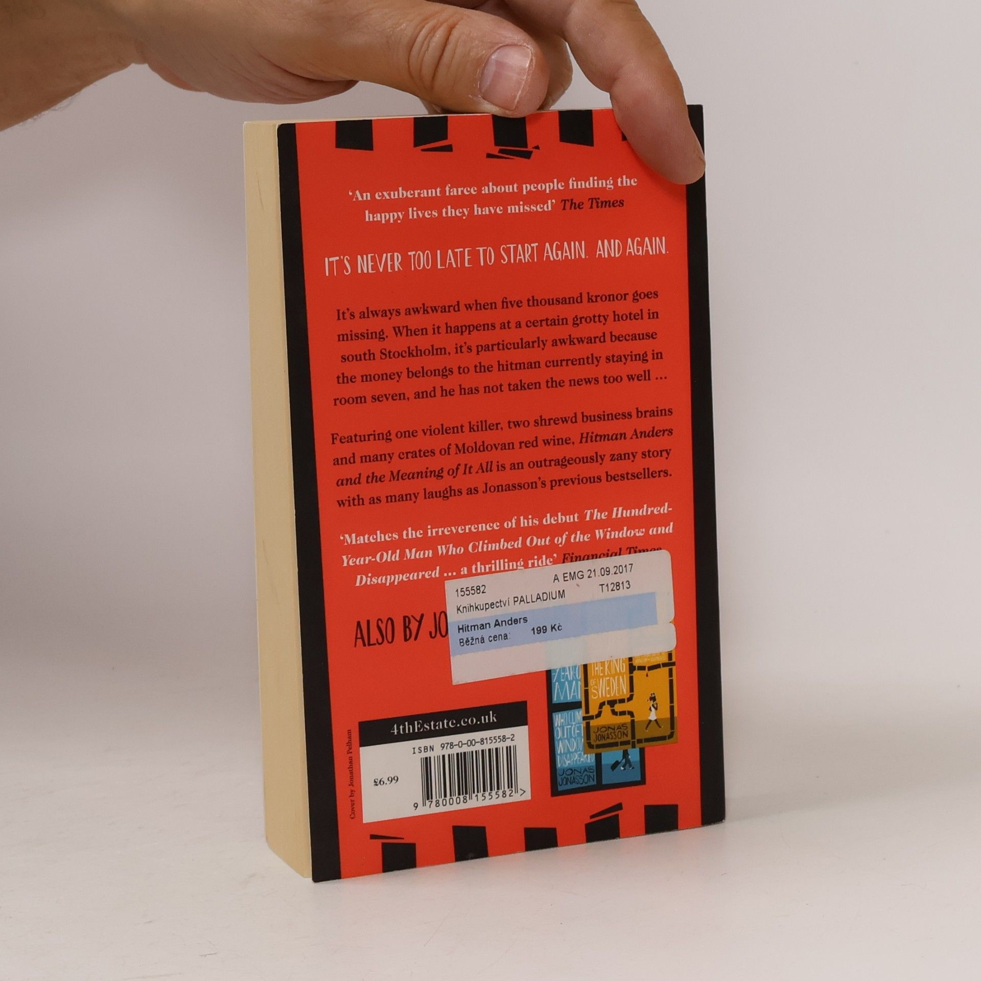 Jonas Jonasson Hitman Anders and the Meaning of it All
