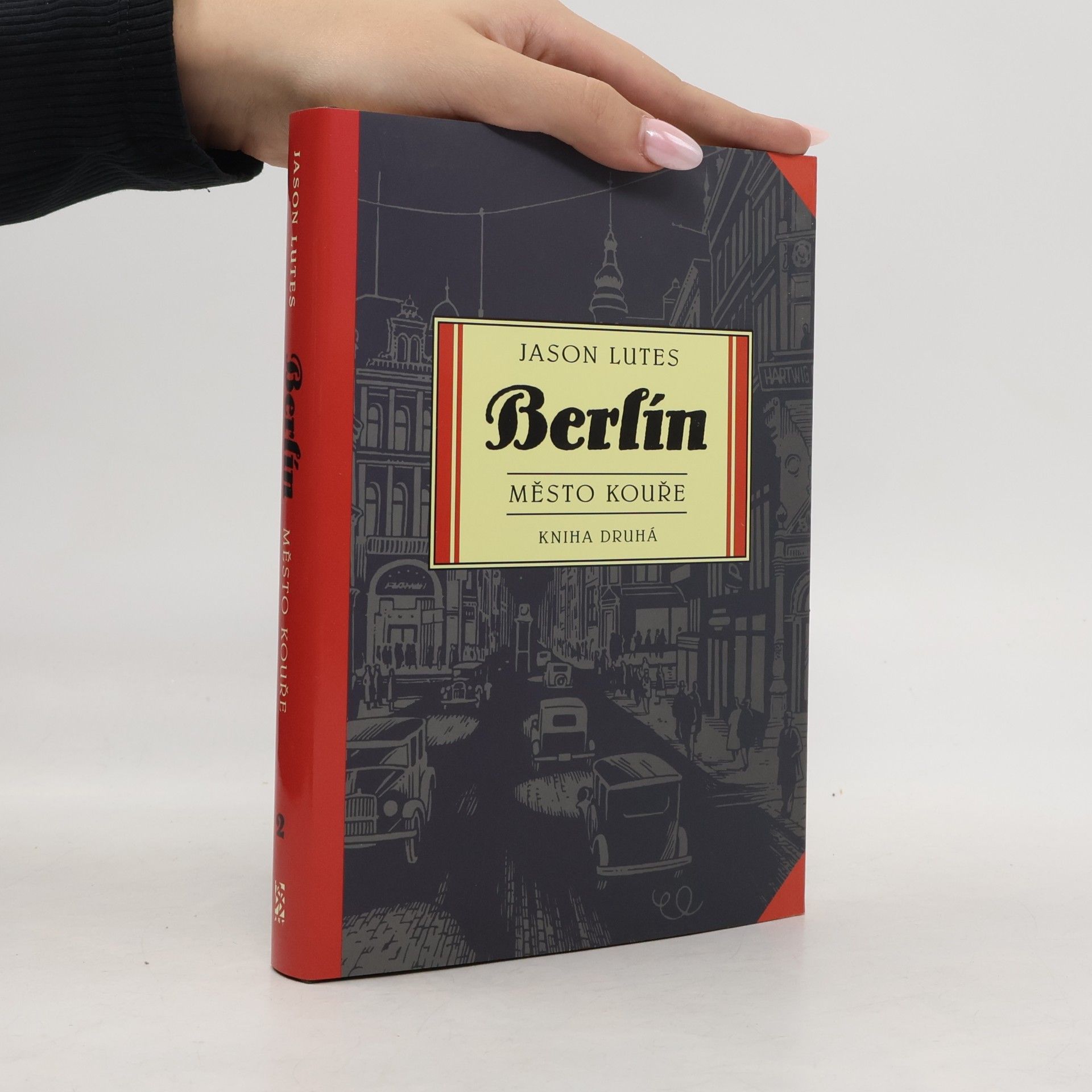 Jason Lutes Berlín. Město kouře