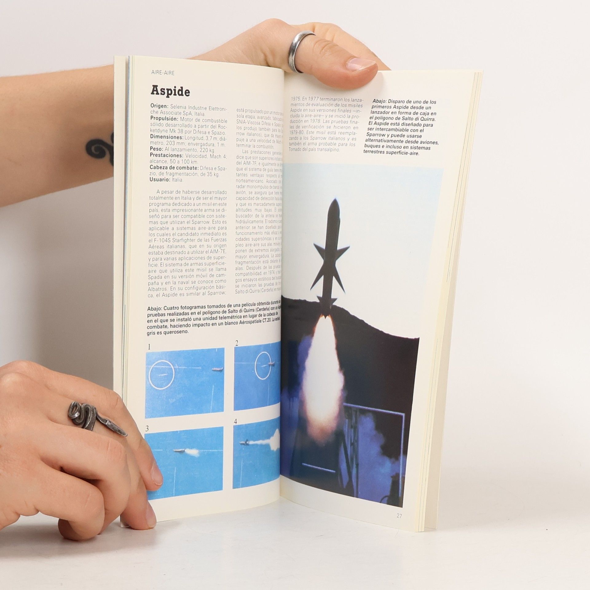 Juan Manuel Prado Guía ilustrada de misiles aire-aire y aéreos contracarro