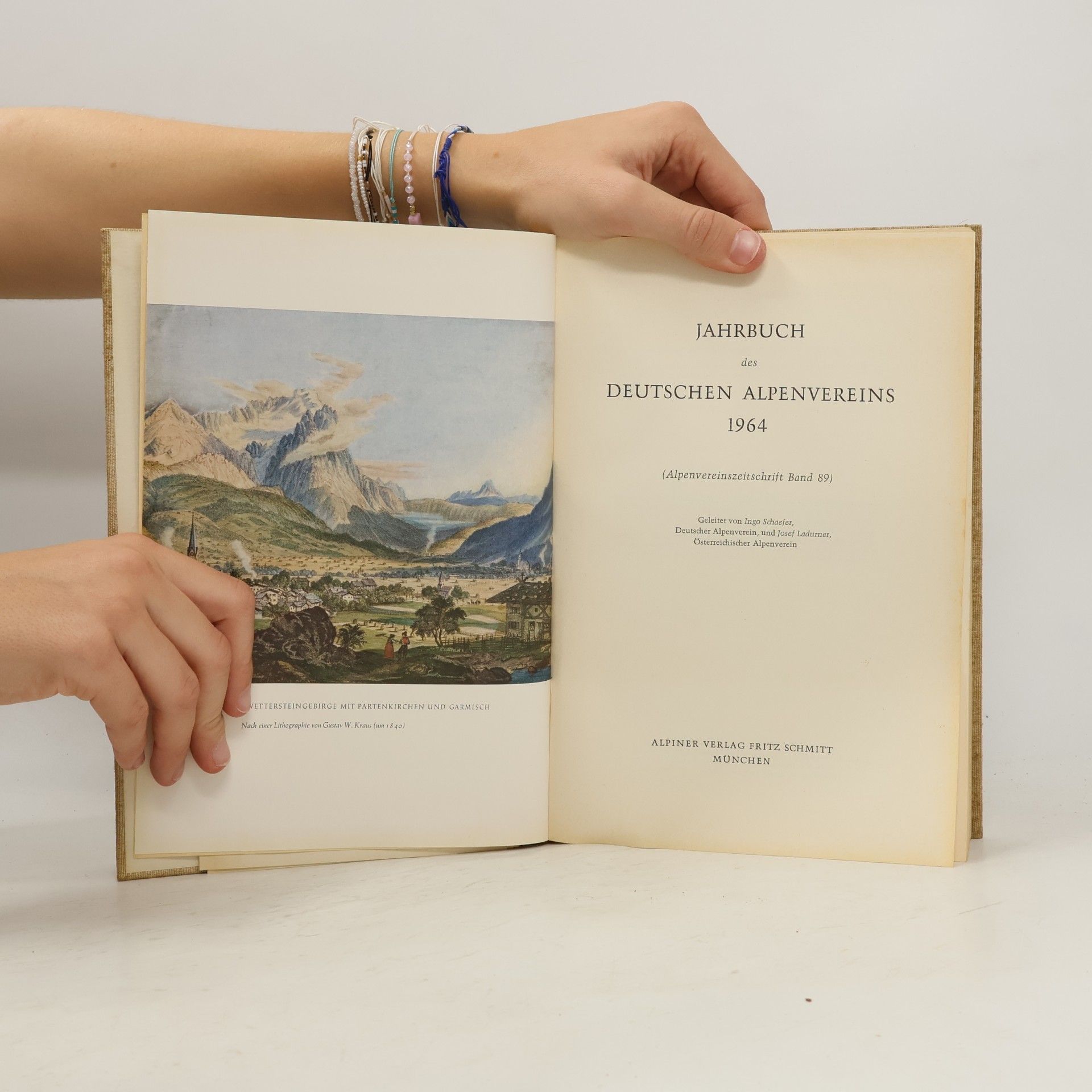 Gustav W. Kraus Jahrbuch des Deutschen Alpenvereins 1964