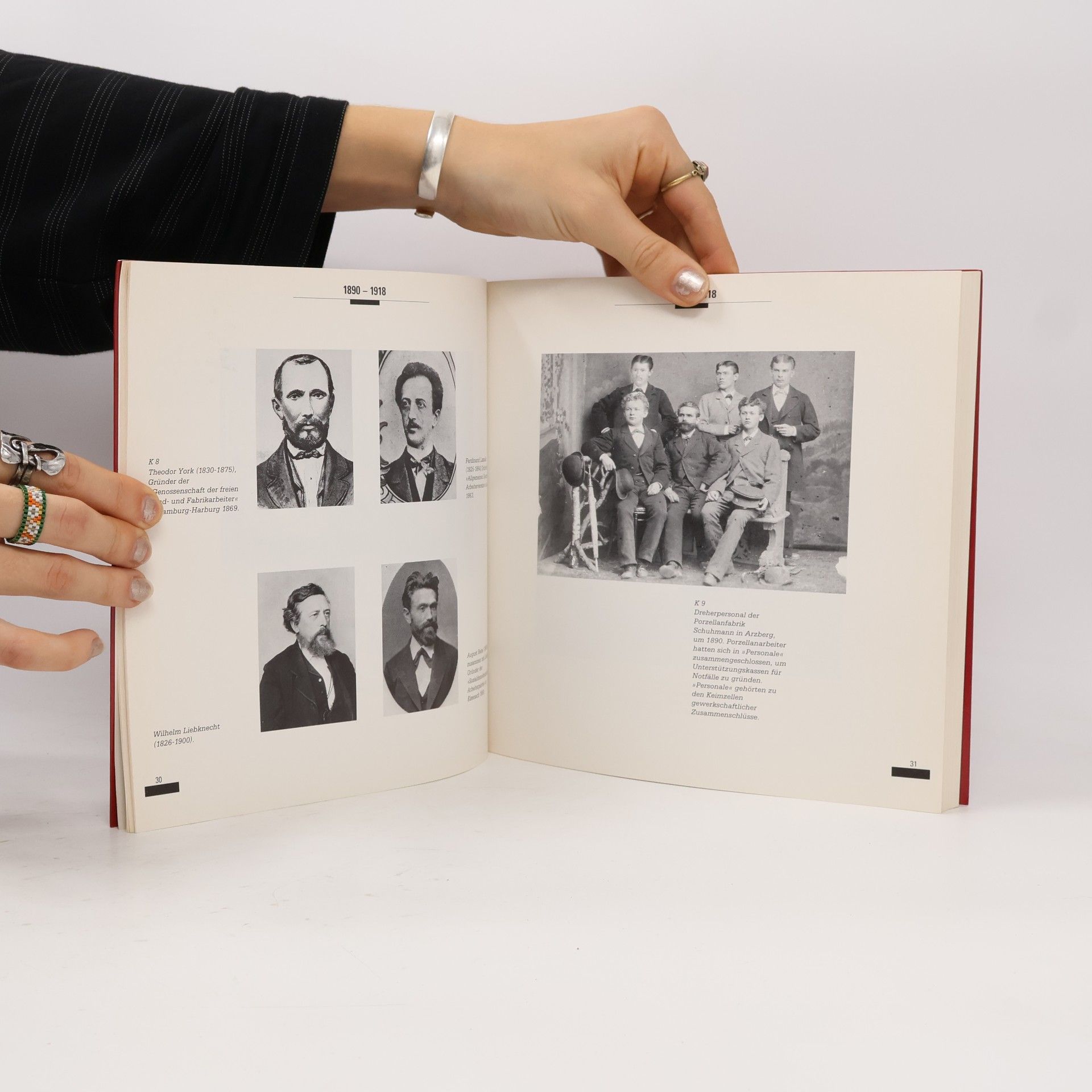 Photo Lill Seit Beginn 1890-1990. 100 Jahre Industriegewerkschaft Chemie-Papier-Keramik