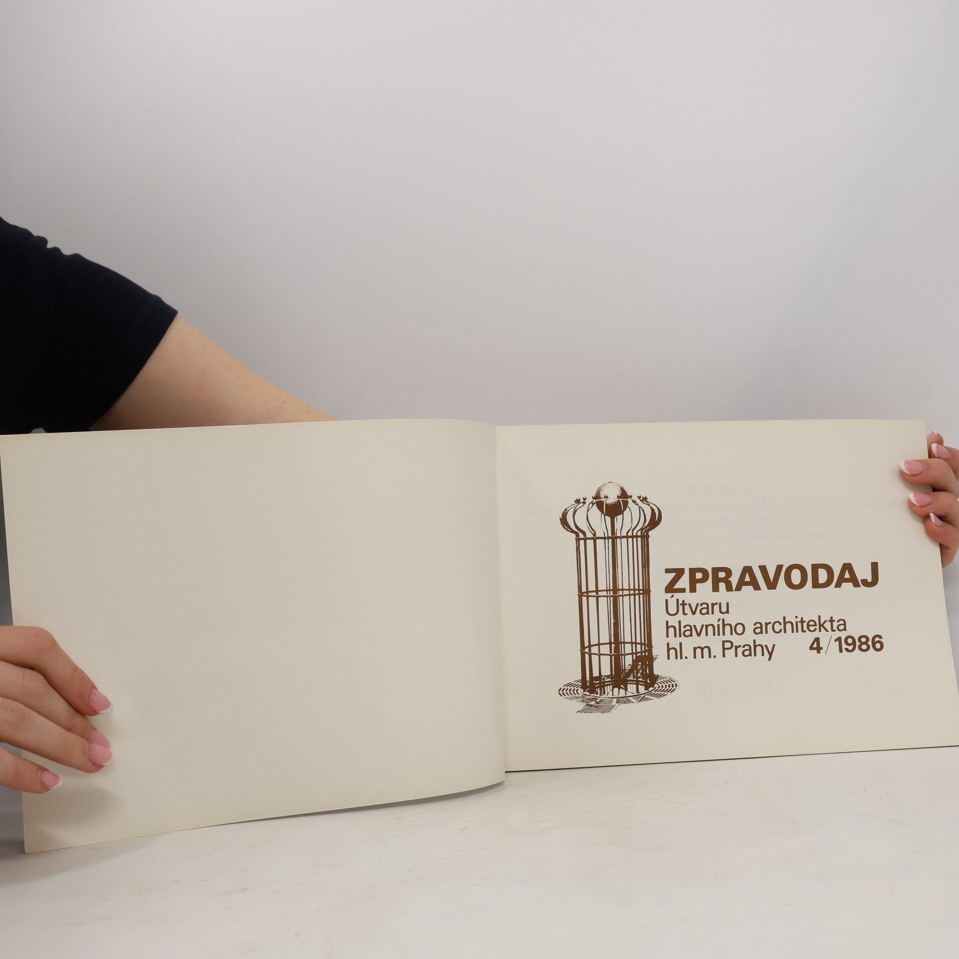 Kolektiv autorů Zpravodaj. Útvaru hlavního architekta hl. m. Prahy 4/1986