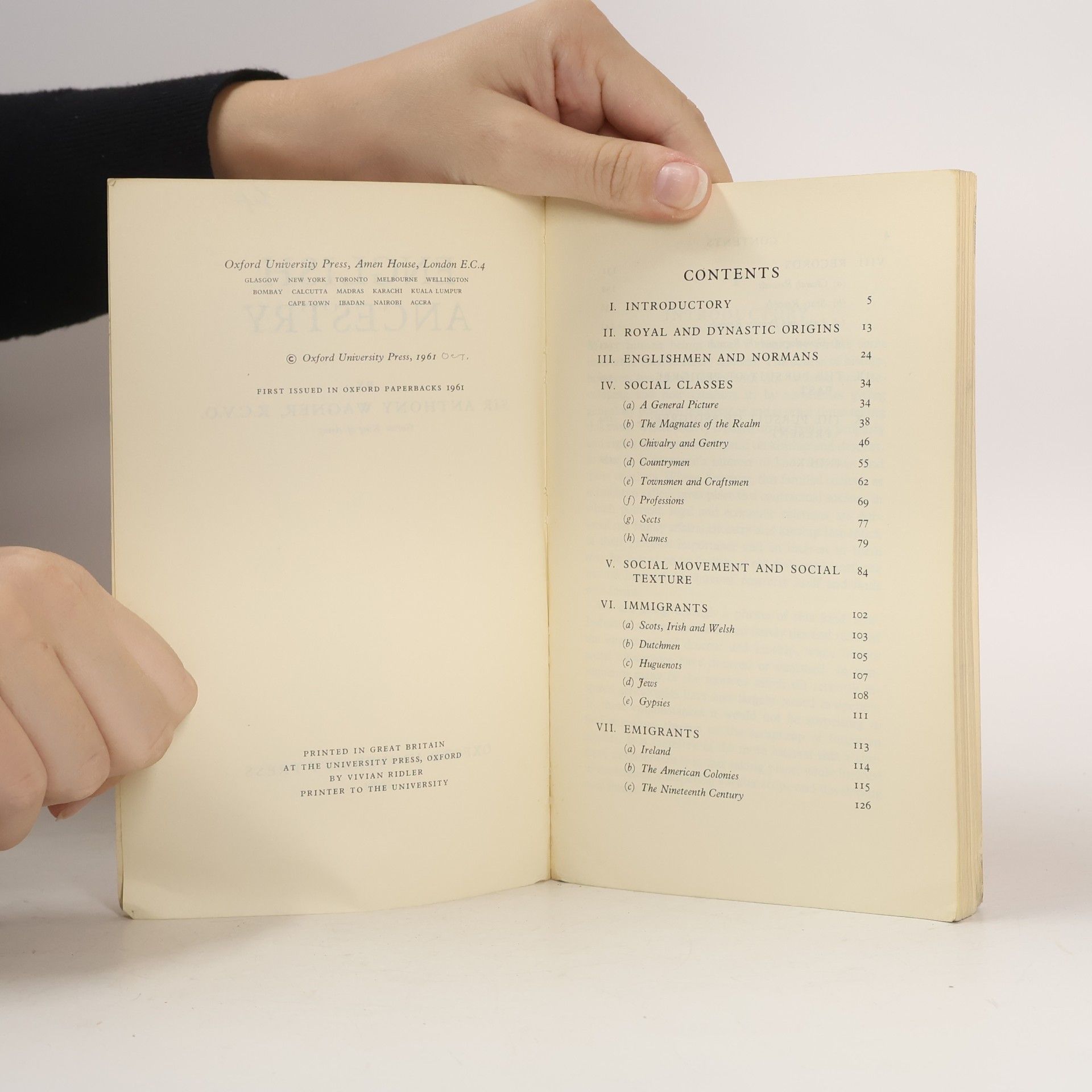 A. R. Wagner English Ancestry