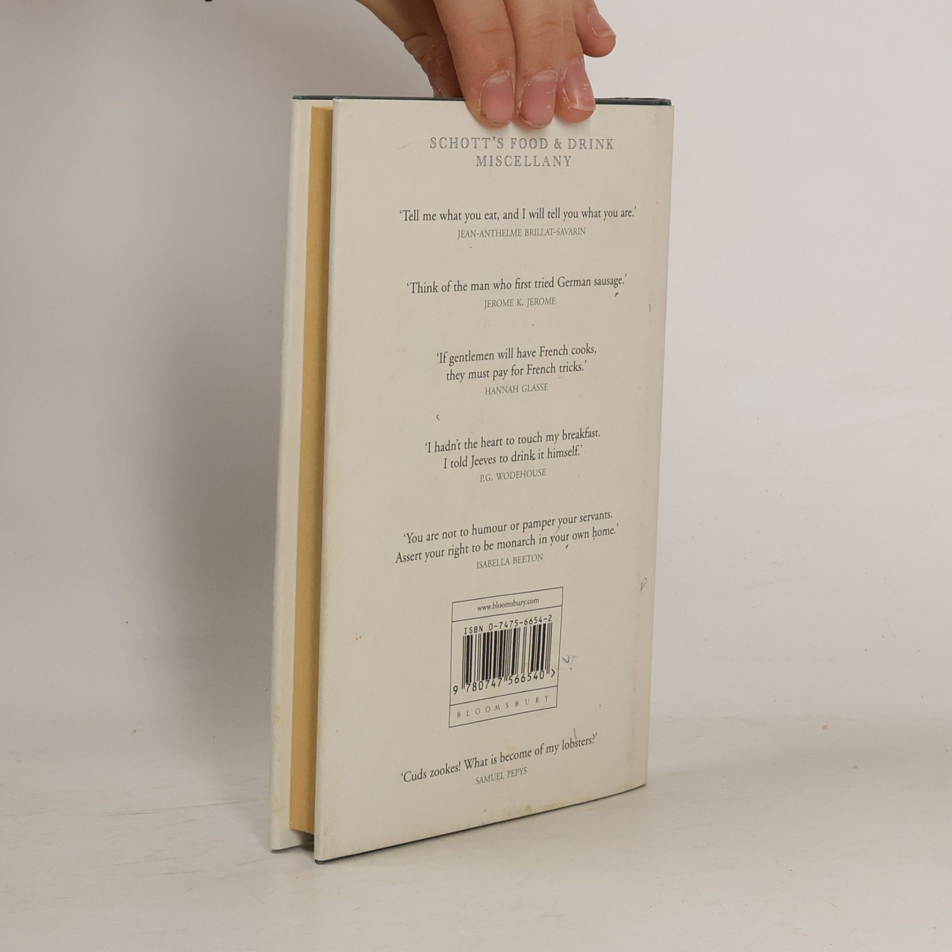 Ben Schott Schott's food & drink miscellany